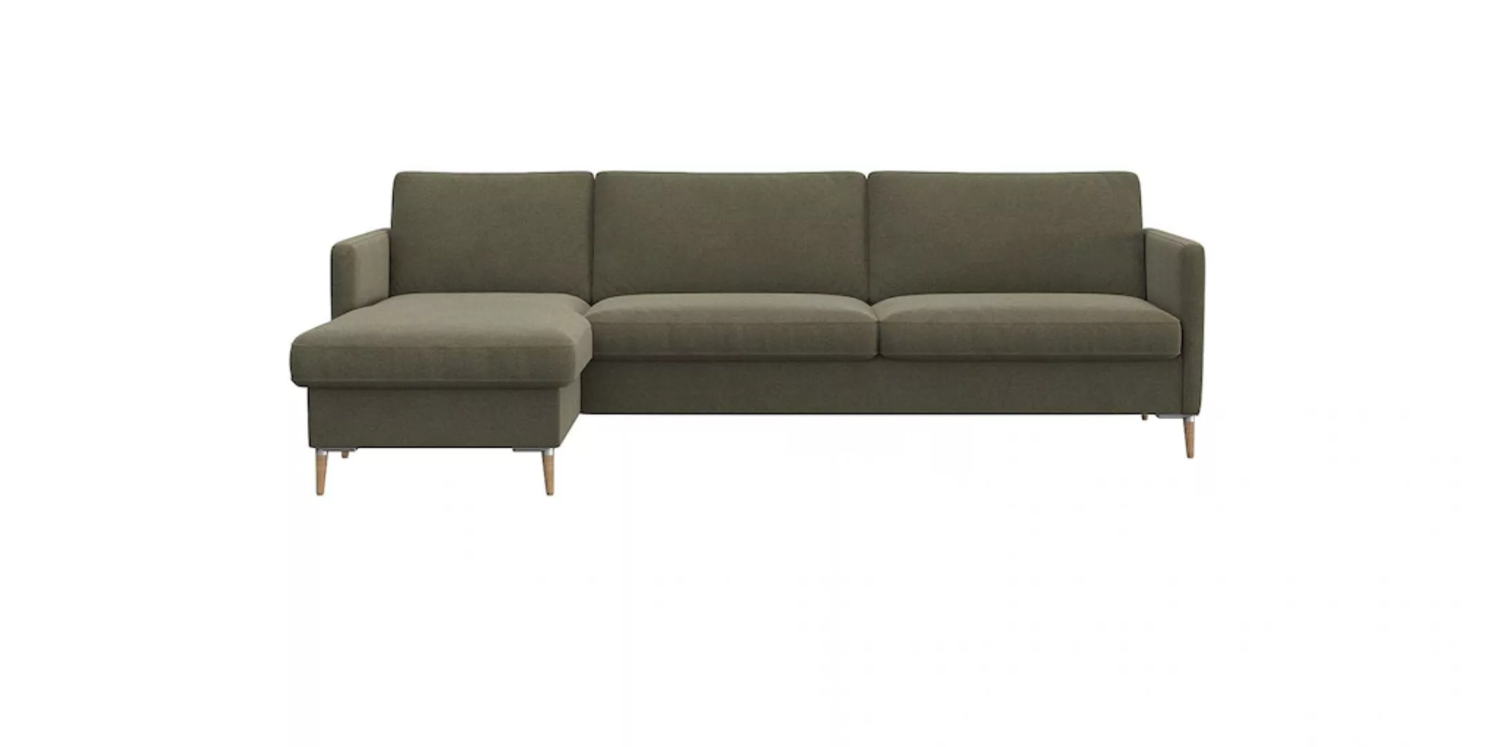 FLEXLUX Ecksofa »Fiore, super Sitzkomfort durch Kaltschaum im Sitz, L-Form« günstig online kaufen