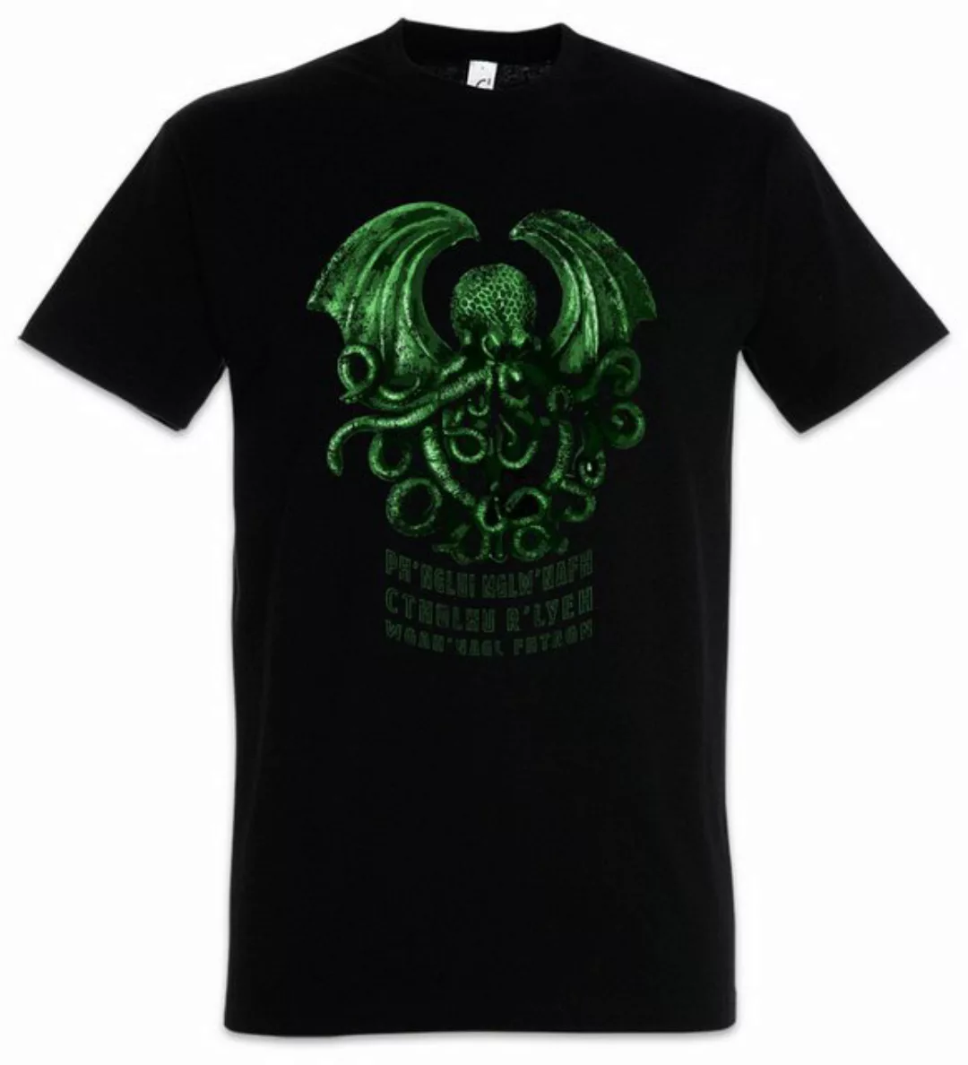 Urban Backwoods Print-Shirt Cthulhu R'Lyeh Herren T-Shirt Horror Arkham H. günstig online kaufen