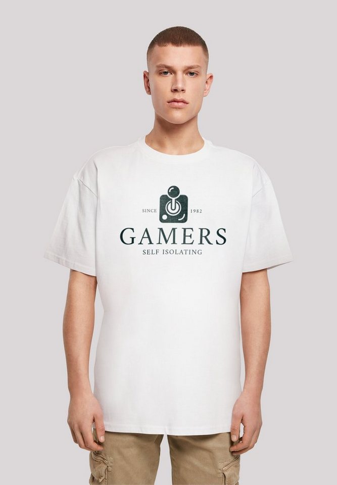 F4NT4STIC T-Shirt Gamers Self Isolating Retro Gaming SEVENSQUARED Print günstig online kaufen