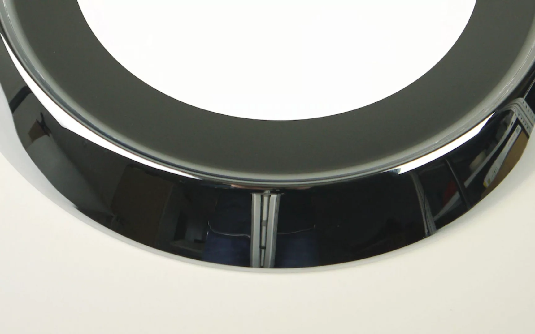 niermann LED Deckenleuchte »Opal matt, Dekorring Chrom, 40 cm, HF Sensor, L günstig online kaufen