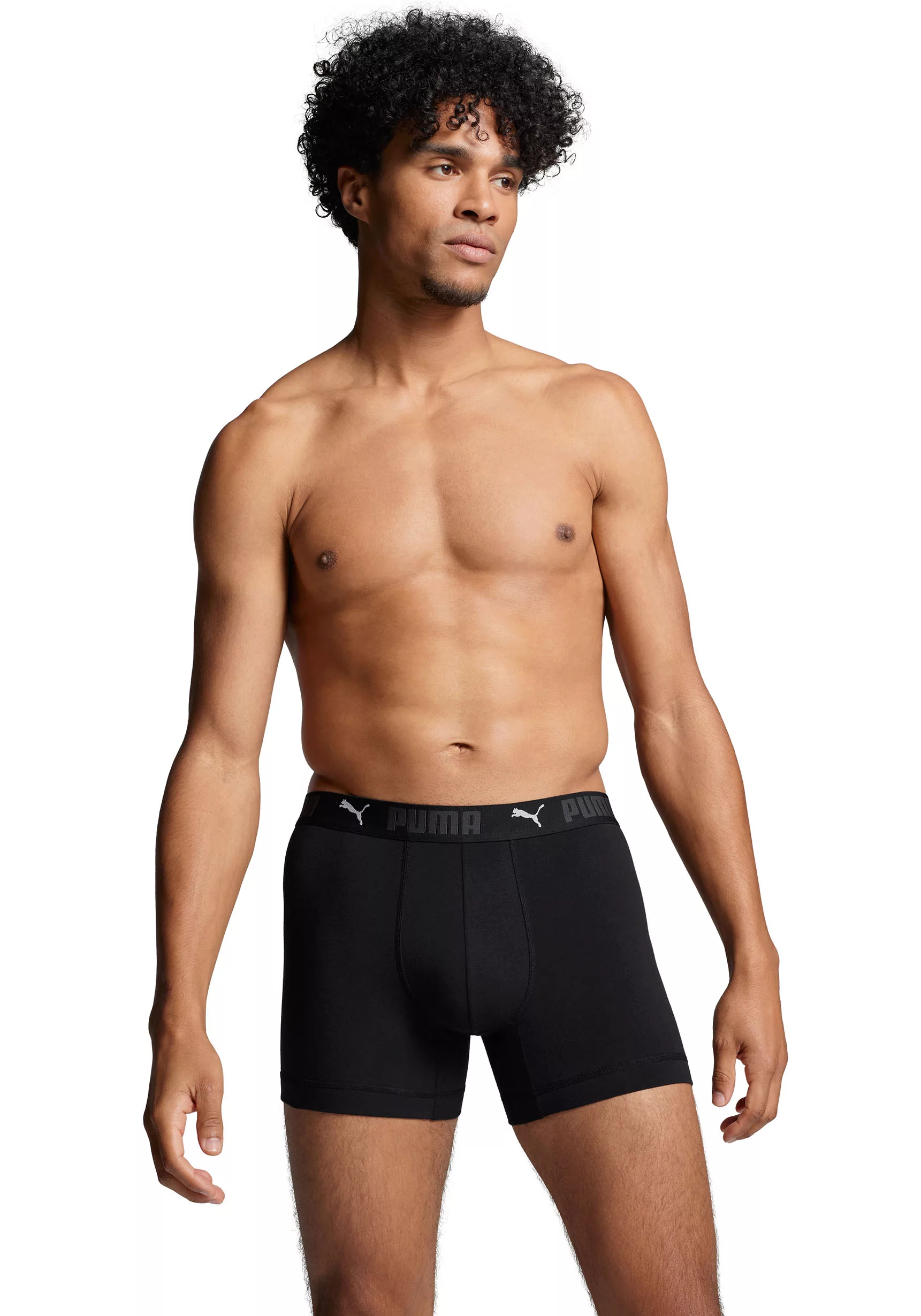 Puma 2-er Set Boxers Schwarz günstig online kaufen