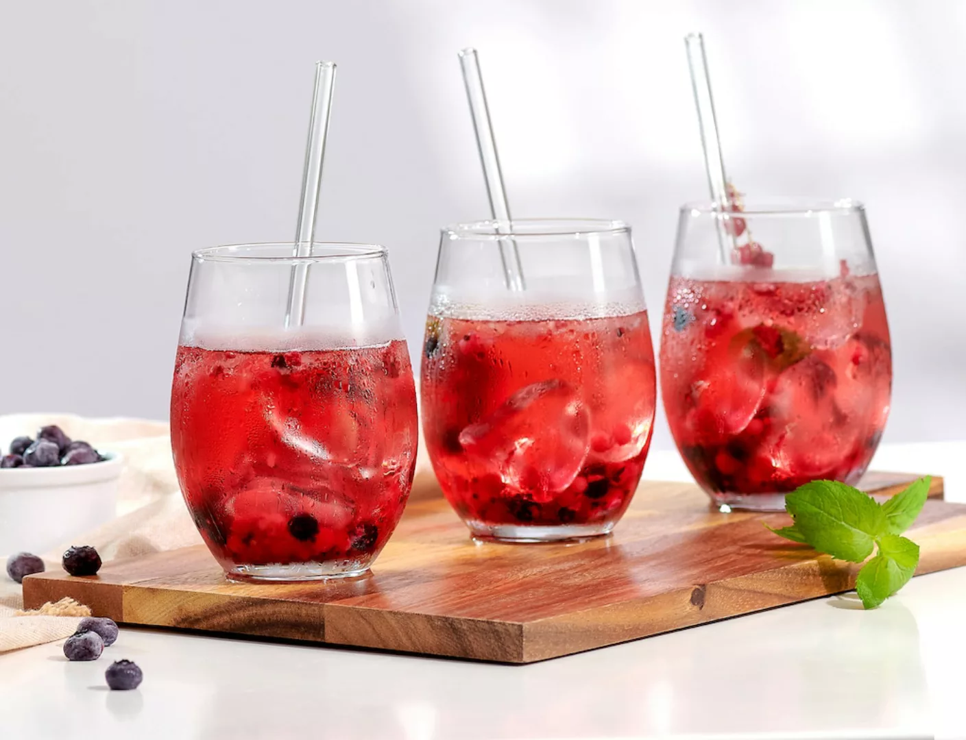 Ritzenhoff & Breker Longdrinkglas »Gin«, (Set, 8 tlg., 4 Longdrinkgläser mi günstig online kaufen