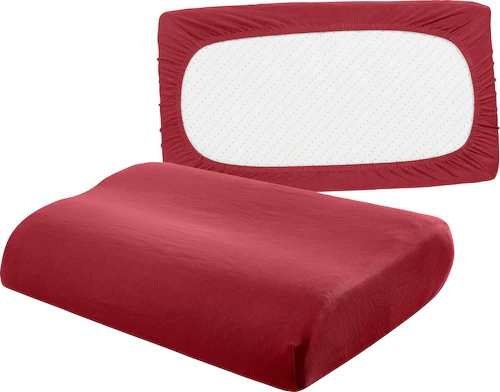 bellana Kissenbezug »Universal Jersey«, (2 St.), passend für Nackenstützkis günstig online kaufen