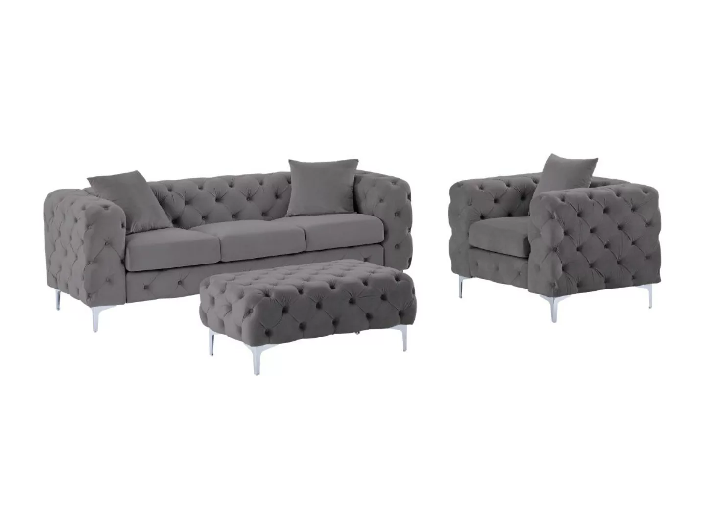 Chesterfield-Sofa 3-Sitzer, Chesterfield-Sessel & Chesterfield-Hocker - Sam günstig online kaufen