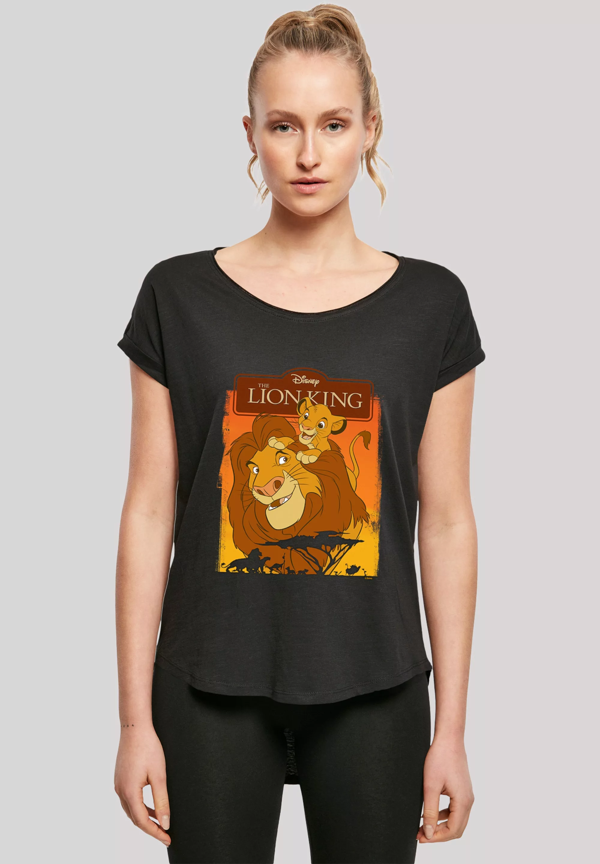 F4NT4STIC T-Shirt " König der Löwen Simba und Mufasa", Print günstig online kaufen