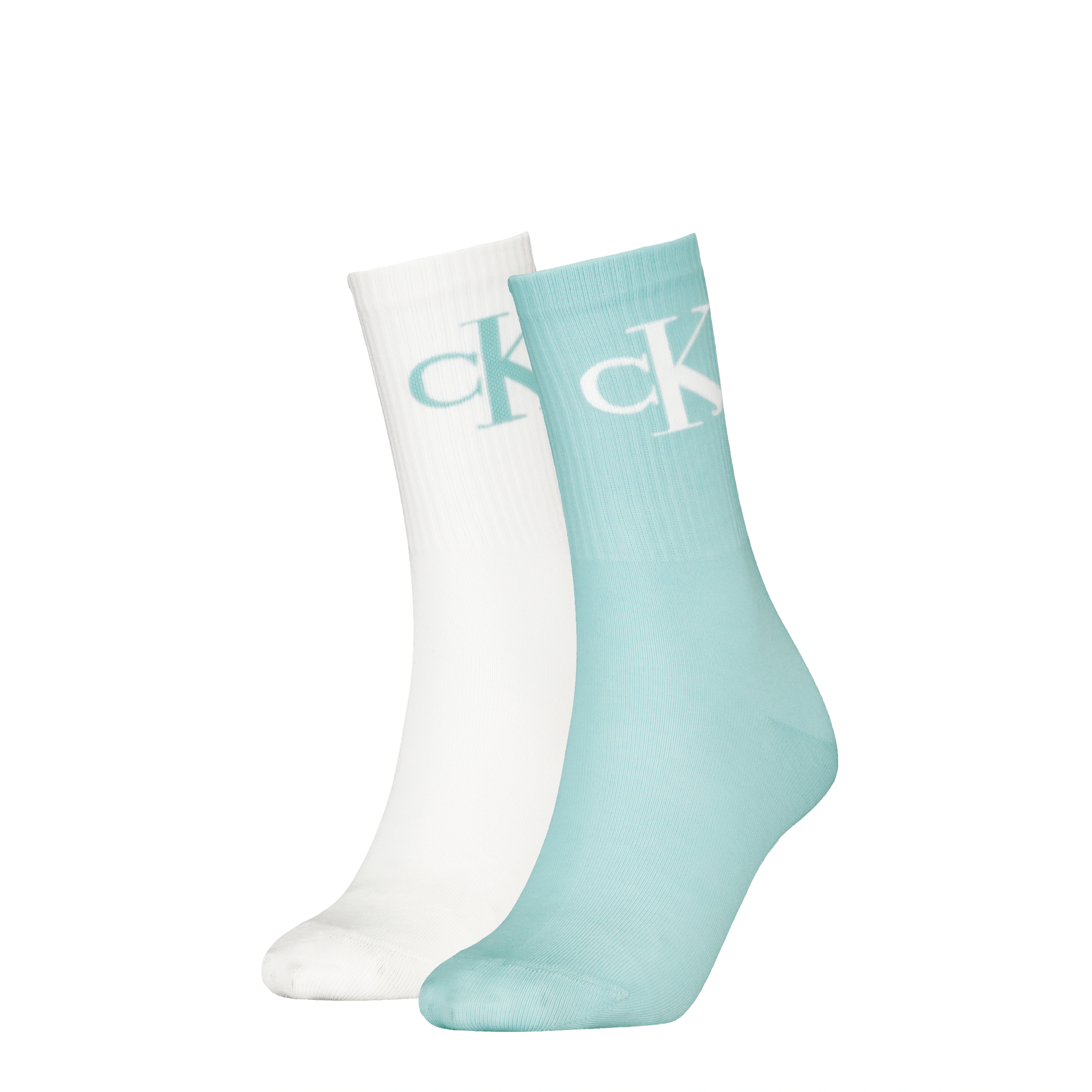 Calvin Klein Jeans Socken "CKJ WOMEN SOCK 2P MONOGRAM", (2 Paar), mit Logos günstig online kaufen