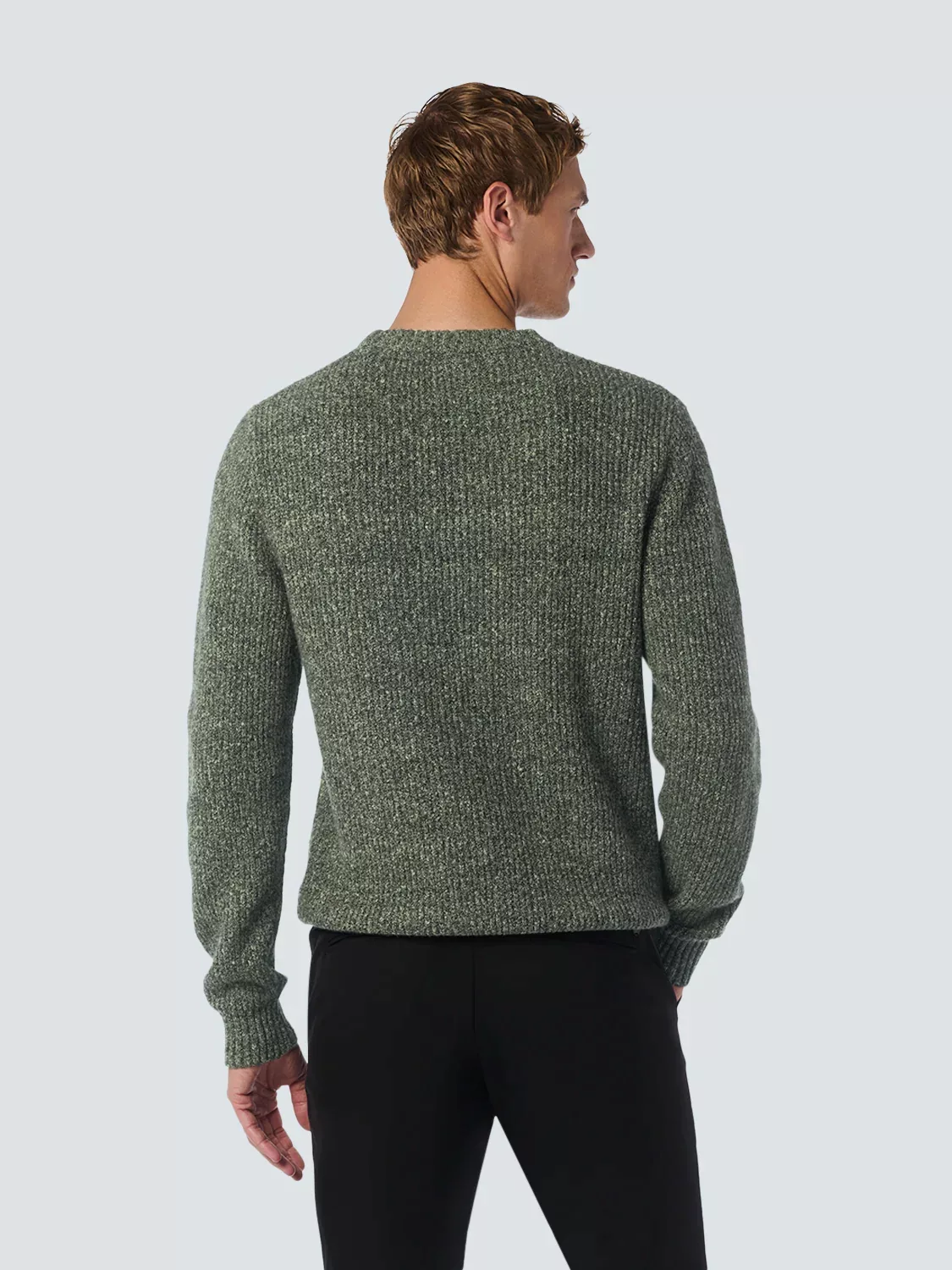 NO EXCESS Strickpullover, in melierter Optik günstig online kaufen