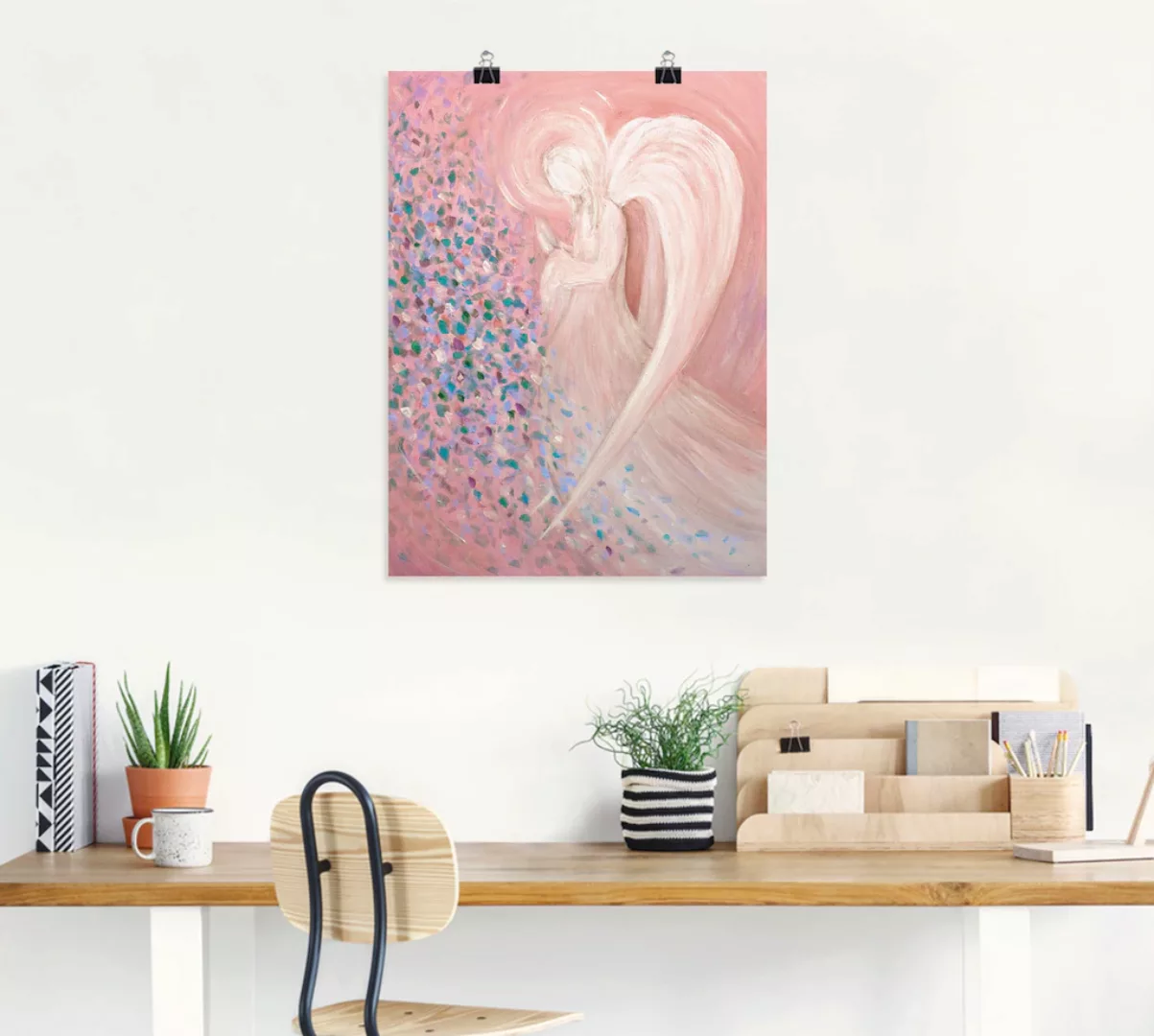 Artland Wandbild »Engelbild - pastell«, Religion, (1 St.), als Alubild, Out günstig online kaufen