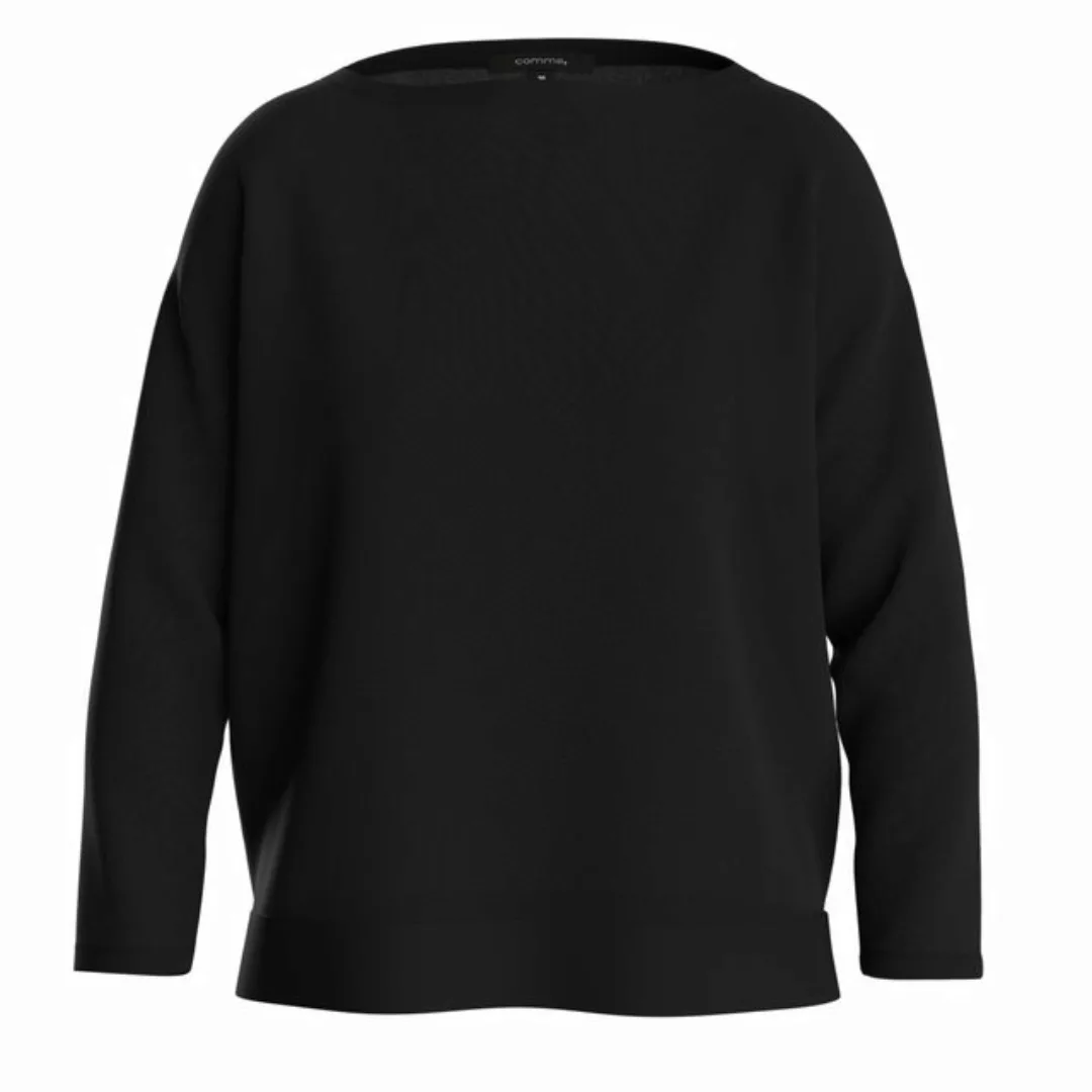 Comma Langarmshirt mit modernem Schnitt günstig online kaufen