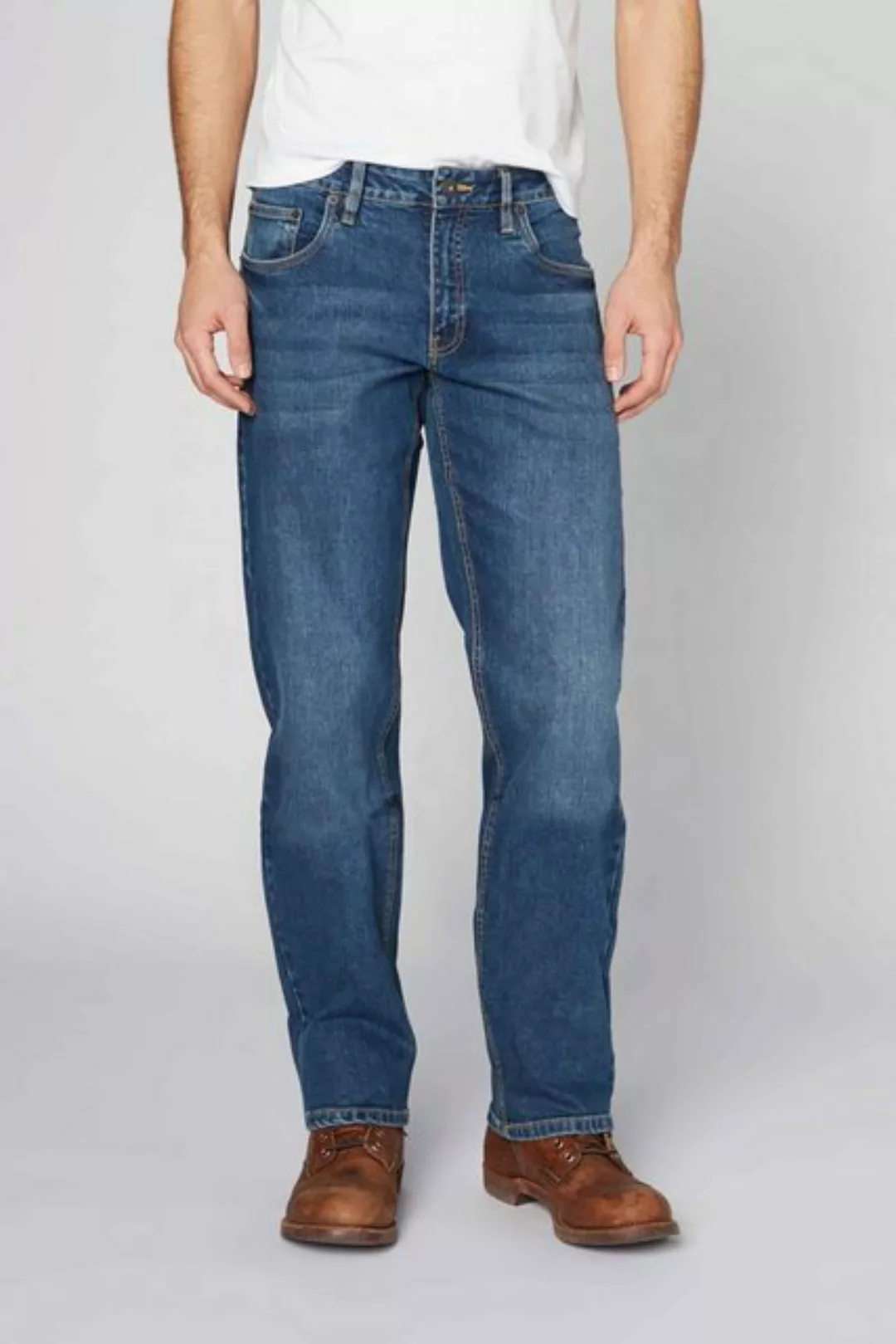 5-Pocket-Jeans Stan - Medium Worn-in günstig online kaufen