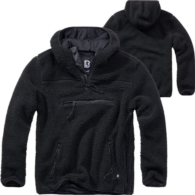 Brandit Strickpullover Brandit Teddyfleece Worker Pullover mit Kapuze günstig online kaufen