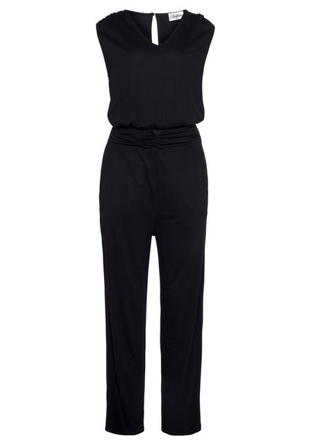 Buffalo Overall mit Knotendetail und Taschen, eleganter Jumpsuit, festlich günstig online kaufen