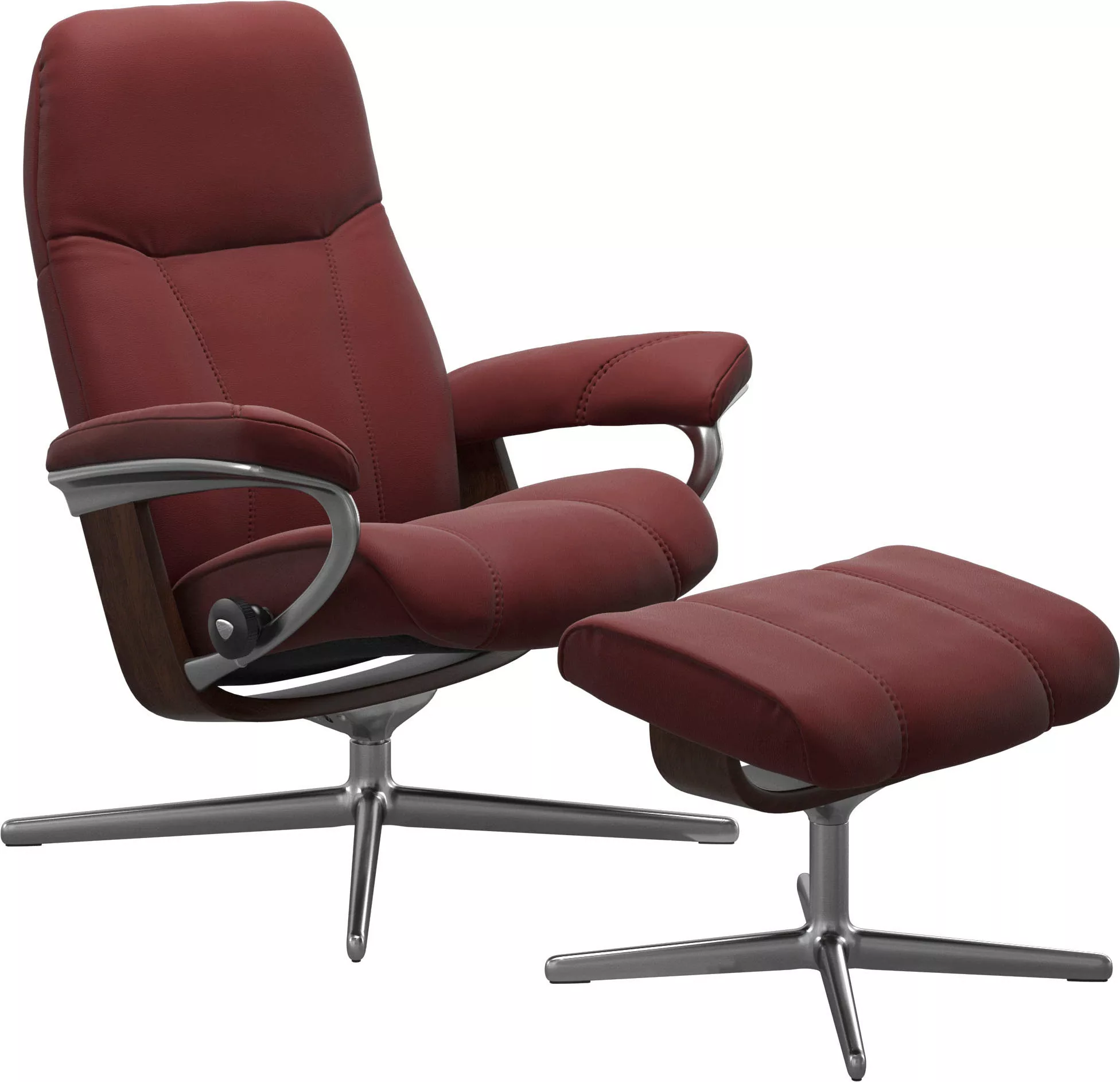 Stressless Relaxsessel "Consul", mit Cross Base, Größe S, M & L, Holzakzent günstig online kaufen