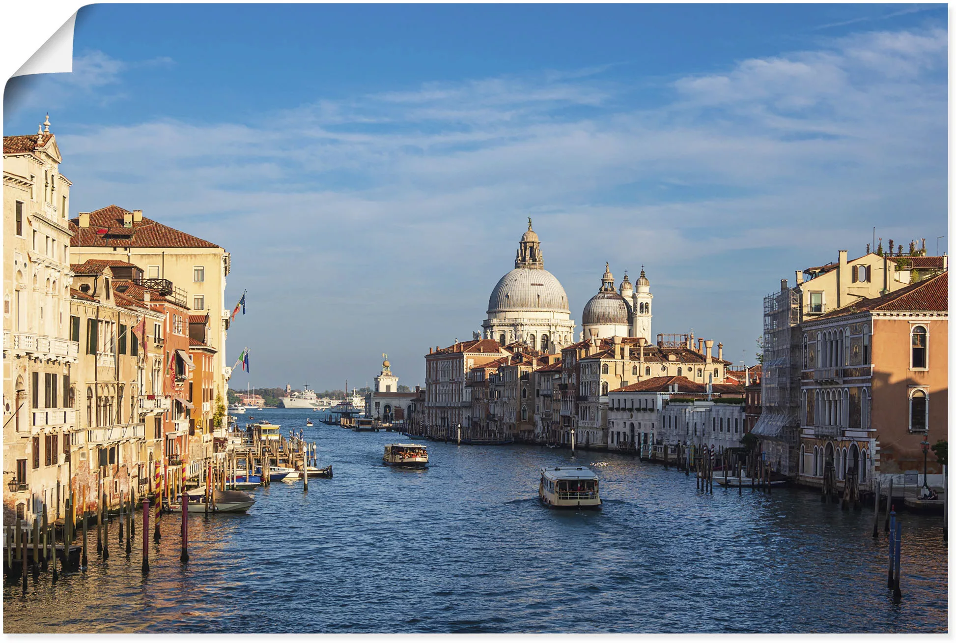 Artland Wandbild "Kirche Santa Maria della Salute Venedig", Venedig, (1 St. günstig online kaufen