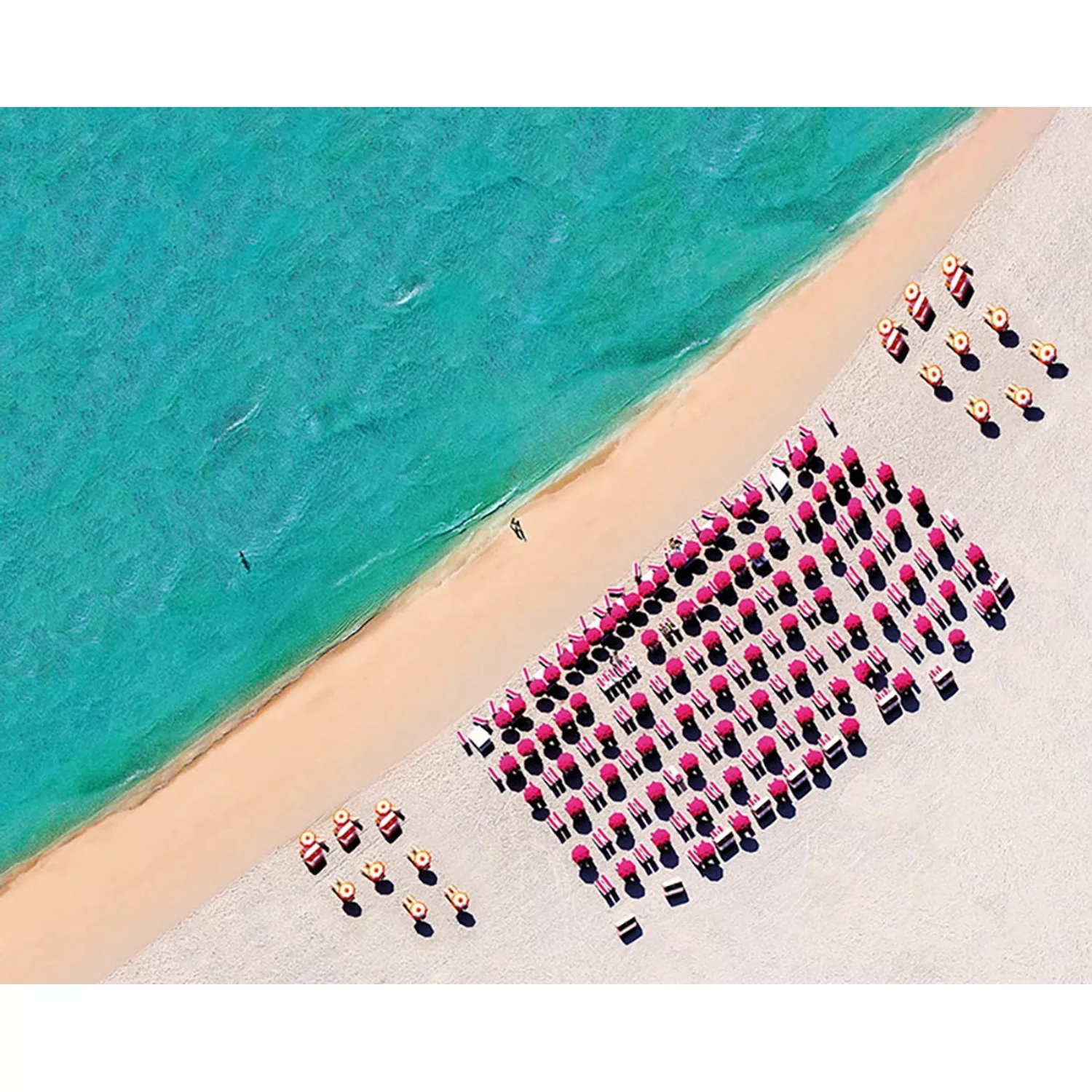 Komar Poster "South Beach", Strand, (1 St.), Kinderzimmer, Schlafzimmer, Wo günstig online kaufen