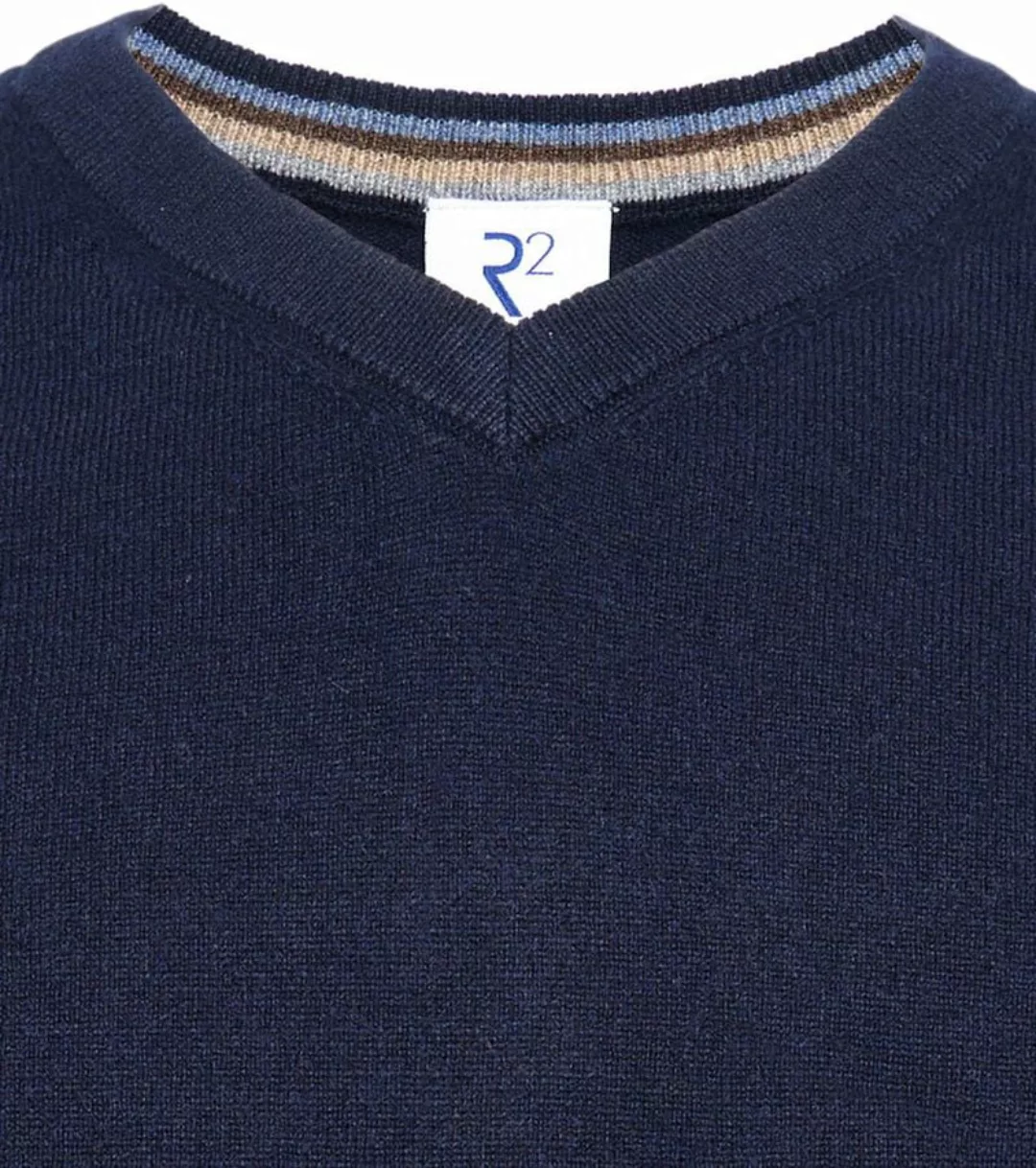 R2 Pullover Merino Wool Navy - Größe XL günstig online kaufen