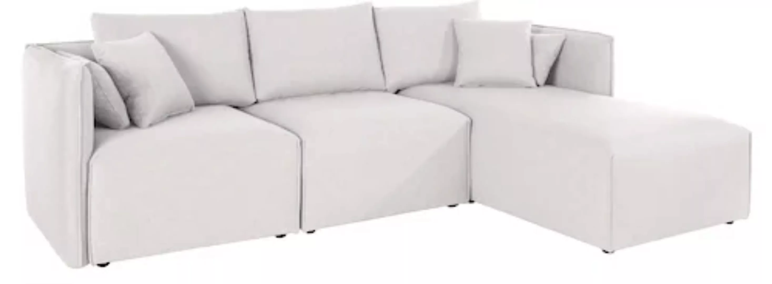 andas Ecksofa »Nöre«, (3 Teile), zusammengesetzt aus Modulen, in vielen Bez günstig online kaufen