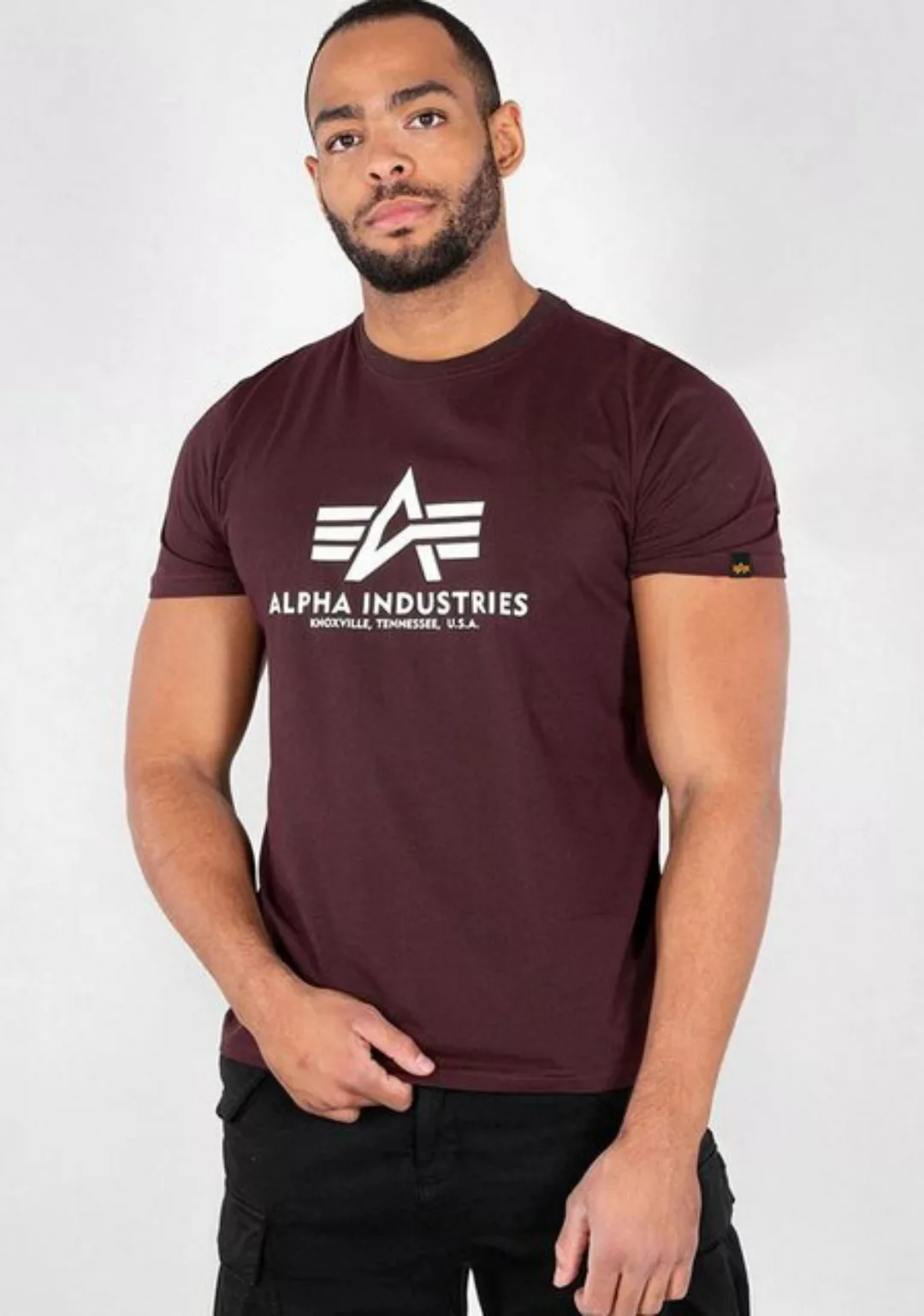 Alpha Industries T-Shirt "Alpha Industries Men - T-Shirts Basic T-Shirt" günstig online kaufen