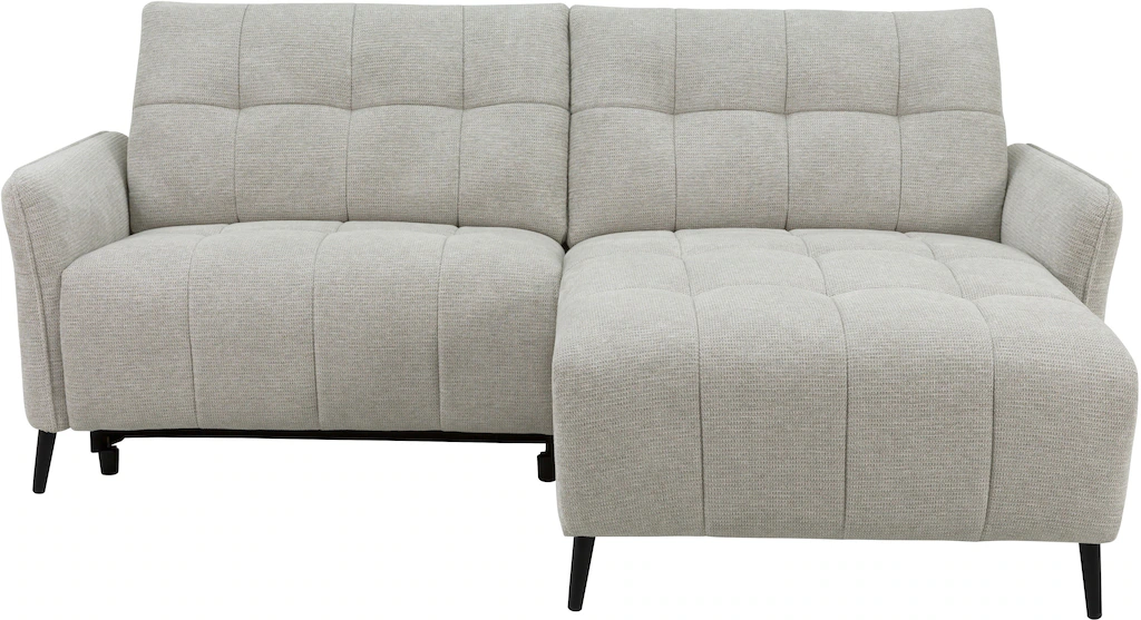 INOSIGN Ecksofa »DENIO 3-Sitzer, L-Form (Breite 209cm), elektr. Relaxfunkti günstig online kaufen