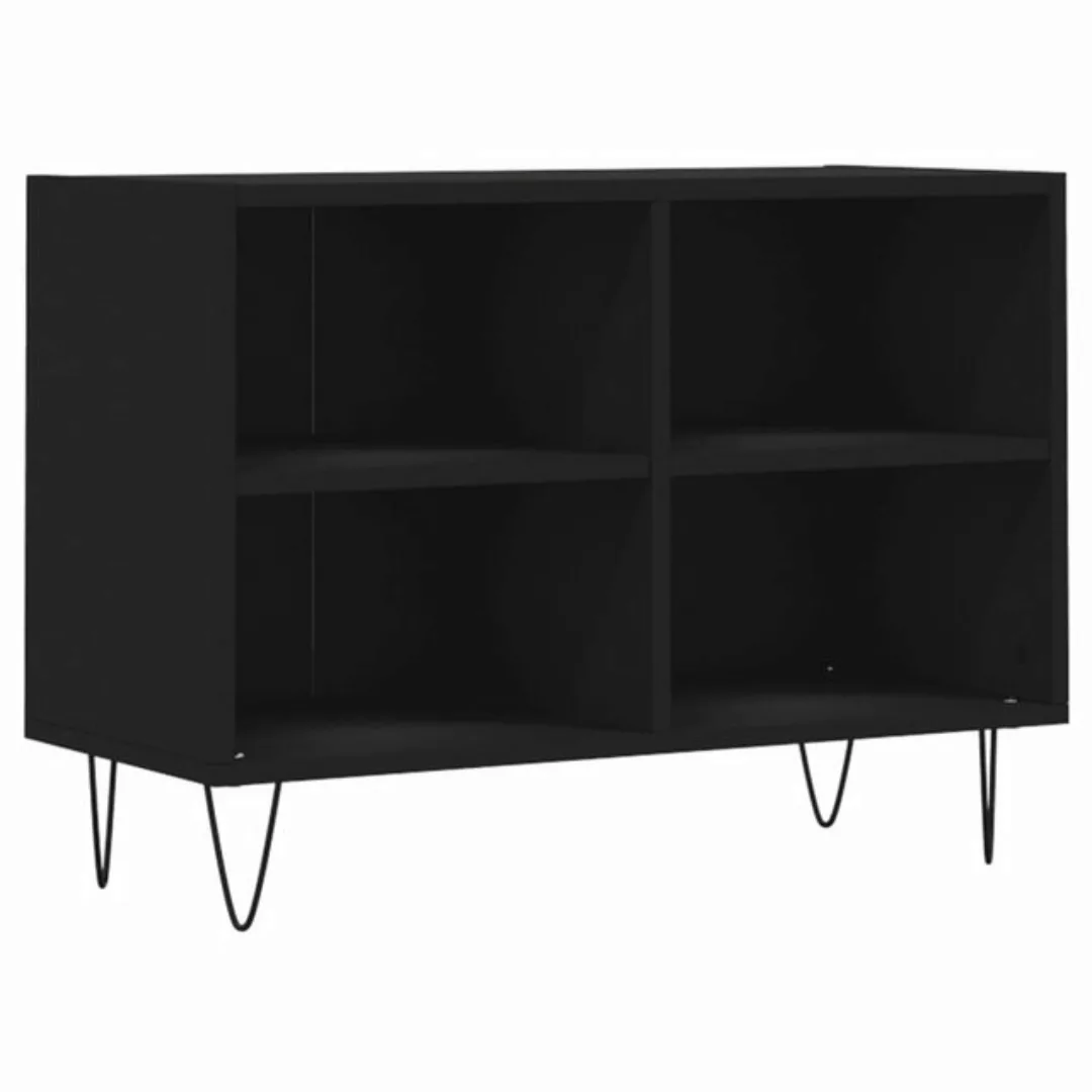 vidaXL TV-Schrank TV-Schrank Schwarz 69,5x30x50 cm Spanplatte günstig online kaufen