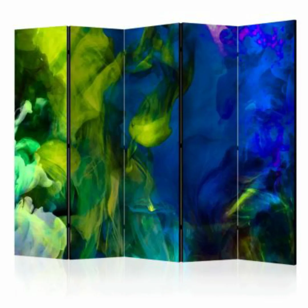 artgeist Paravent Colored flames II II [Room Dividers] mehrfarbig Gr. 225 x günstig online kaufen