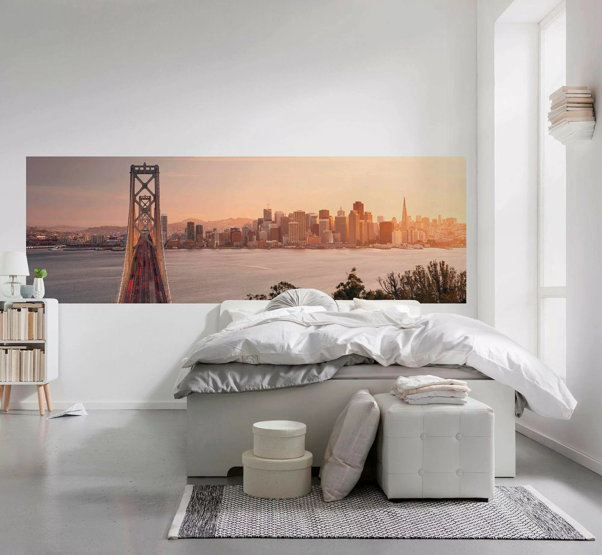 KOMAR Vlies Fototapete - California Dreaming - Größe 300 x 100 cm mehrfarbi günstig online kaufen