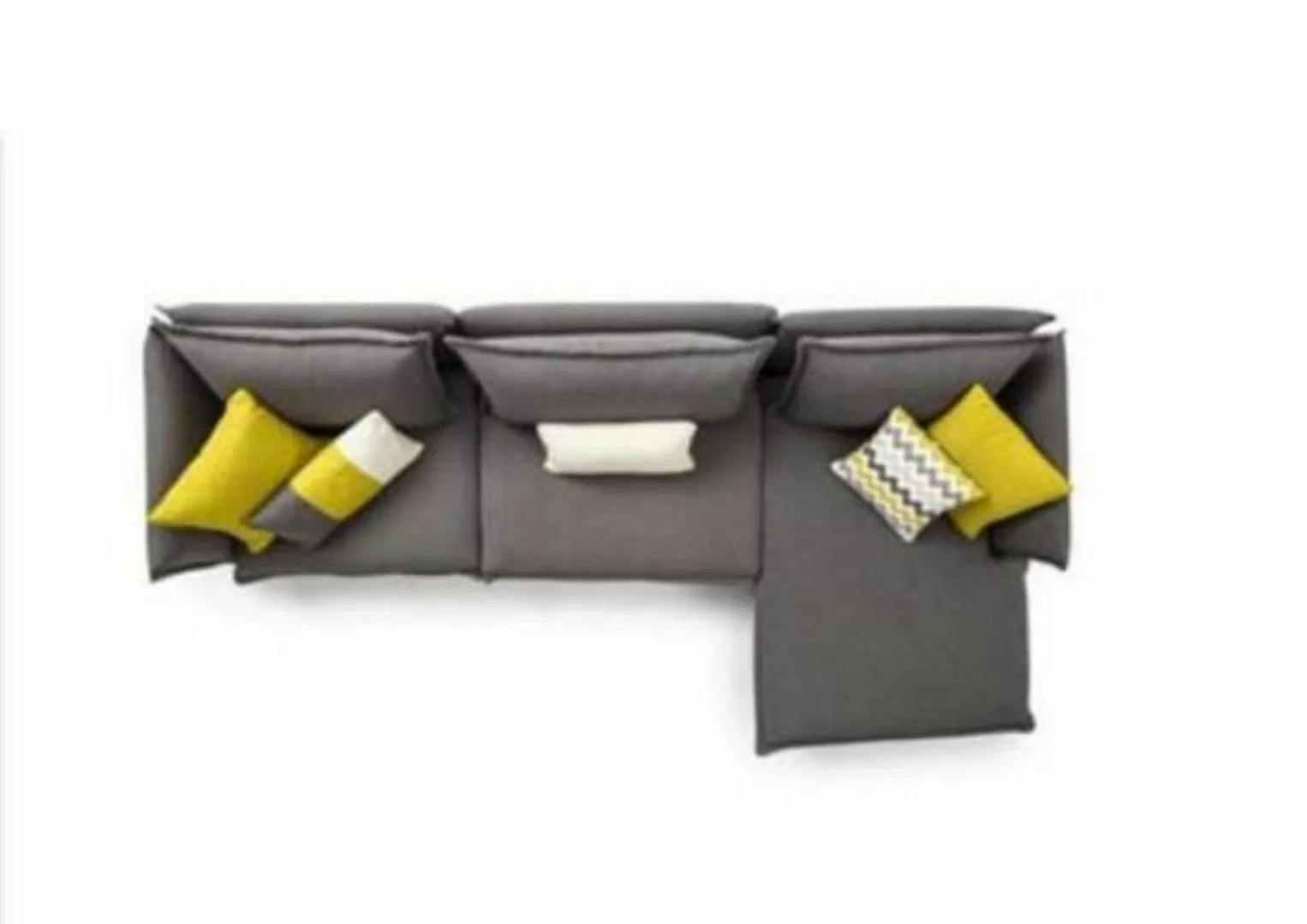 JVmoebel Ecksofa Grau Chesterfield Polstersofa Sofa Ecksofa Garnitur Polste günstig online kaufen