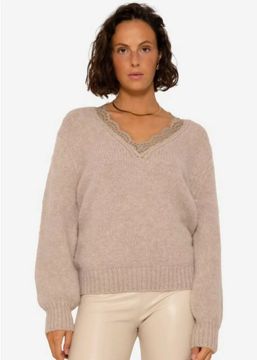 SASSYCLASSY Strickpullover Oversize Pullover Damen aus weichem Grobstrick L günstig online kaufen