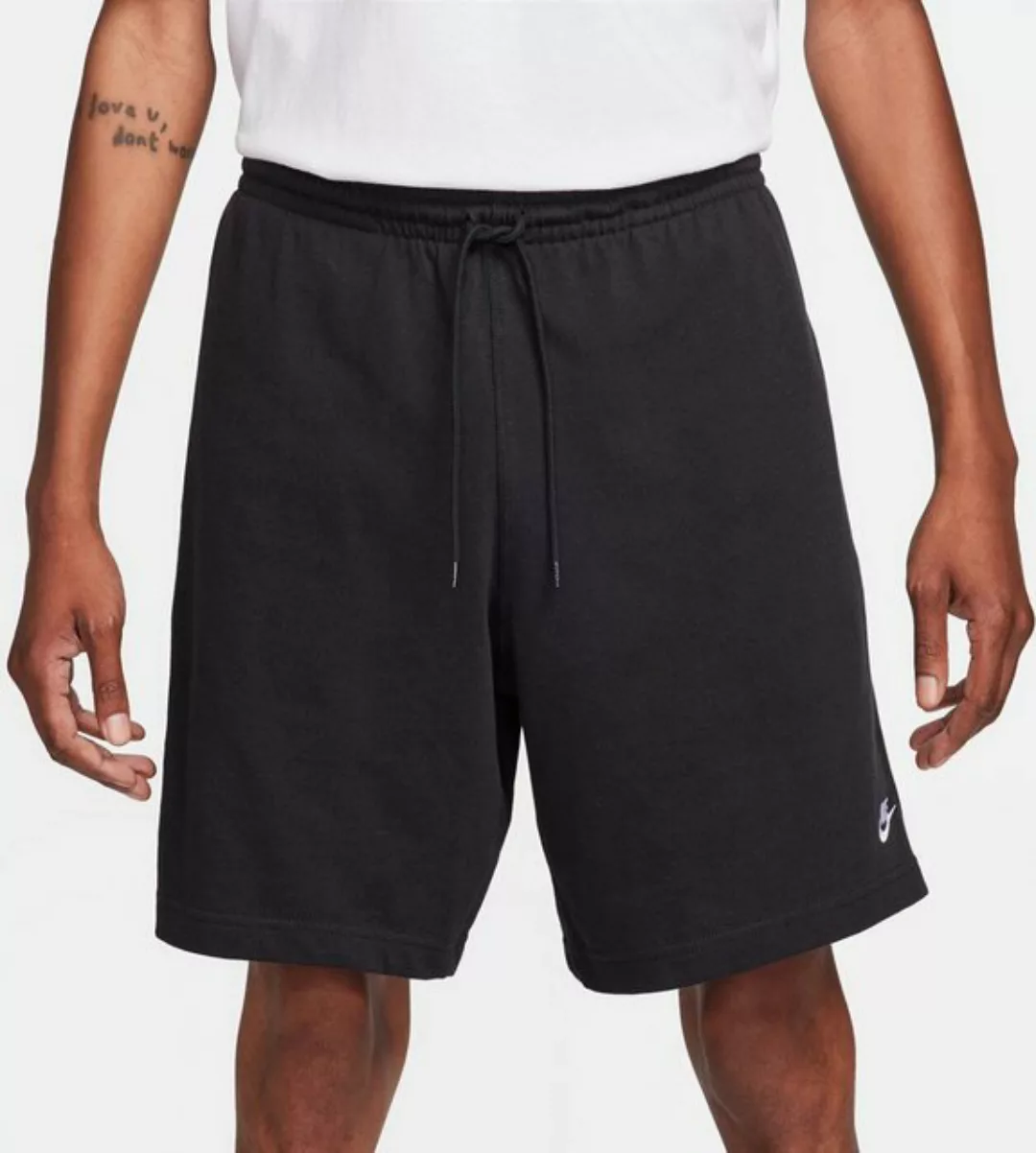 Nike Shorts M NK CLUB KNIT SHORT BLACK/WHITE günstig online kaufen