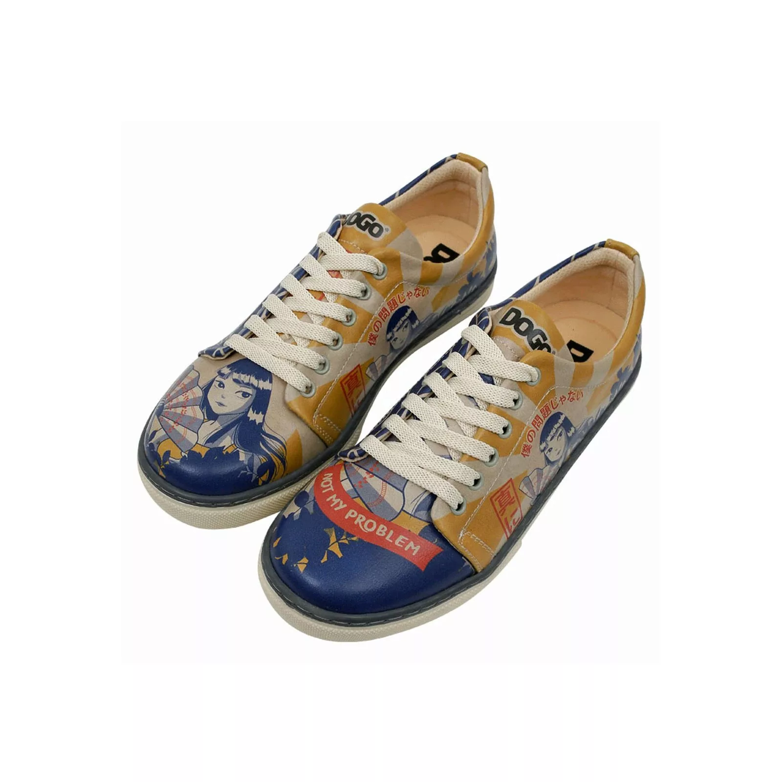 DOGO Sneaker "Damen Sneaker Not My Problem Vegan Damen Sneaker / female", V günstig online kaufen