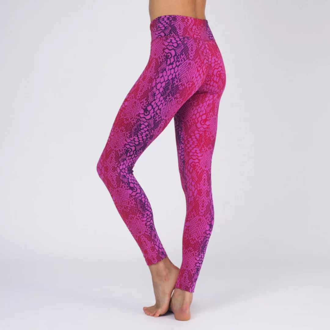 Yoga Leggings Devi Snake Pink Multicolor günstig online kaufen
