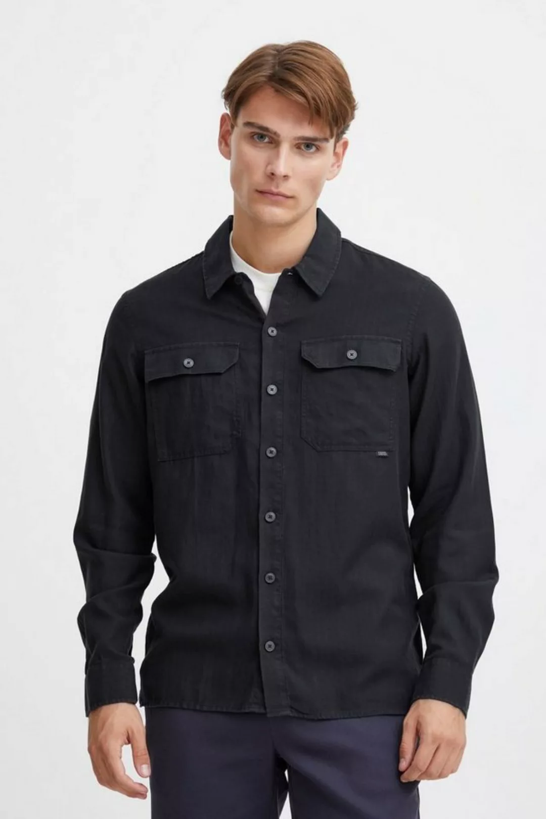 Casual Friday Langarmhemd CFAnton LS herringbone weave shirt - 20504780 Shi günstig online kaufen