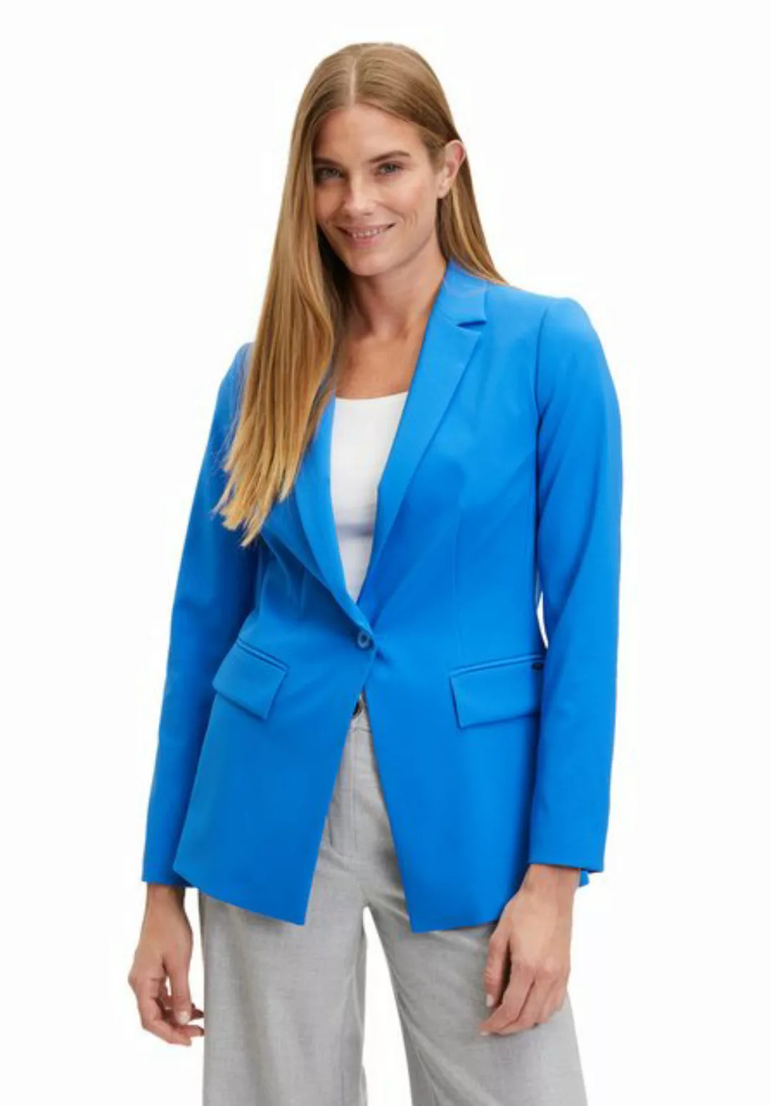 Betty&Co Longblazer "Betty & Co Longblazer mit Taschen", Nahtführung günstig online kaufen