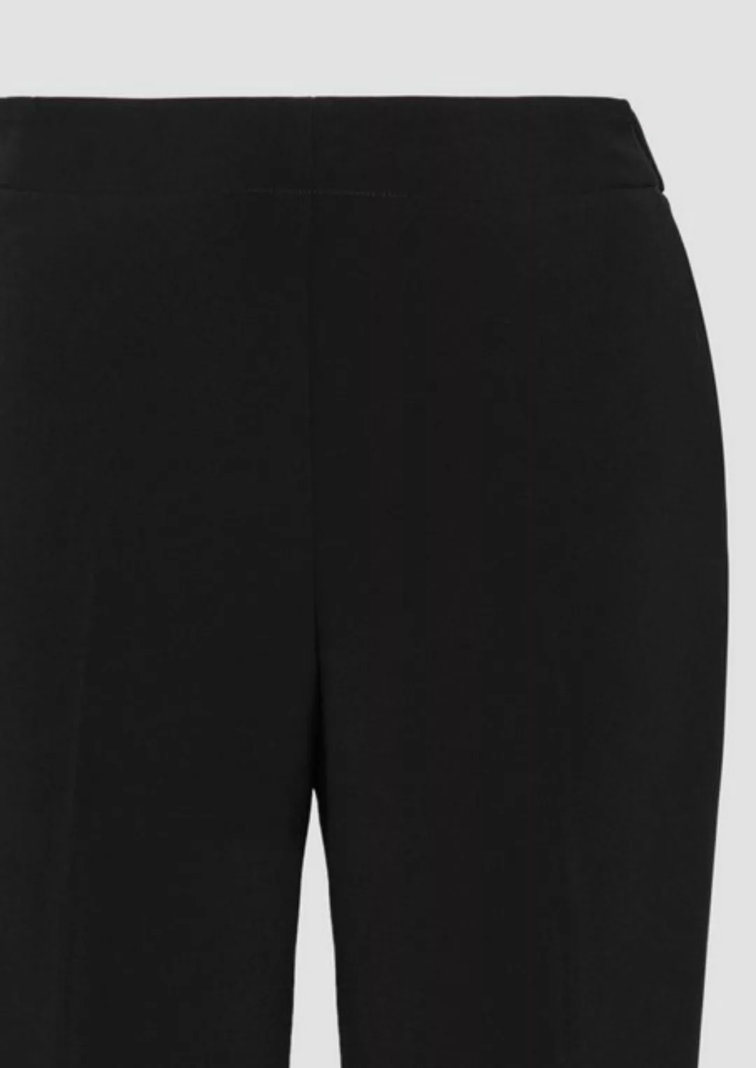 s.Oliver Stoffhose Wide-Leg-Hose mit elastischem Bund Gummizug günstig online kaufen