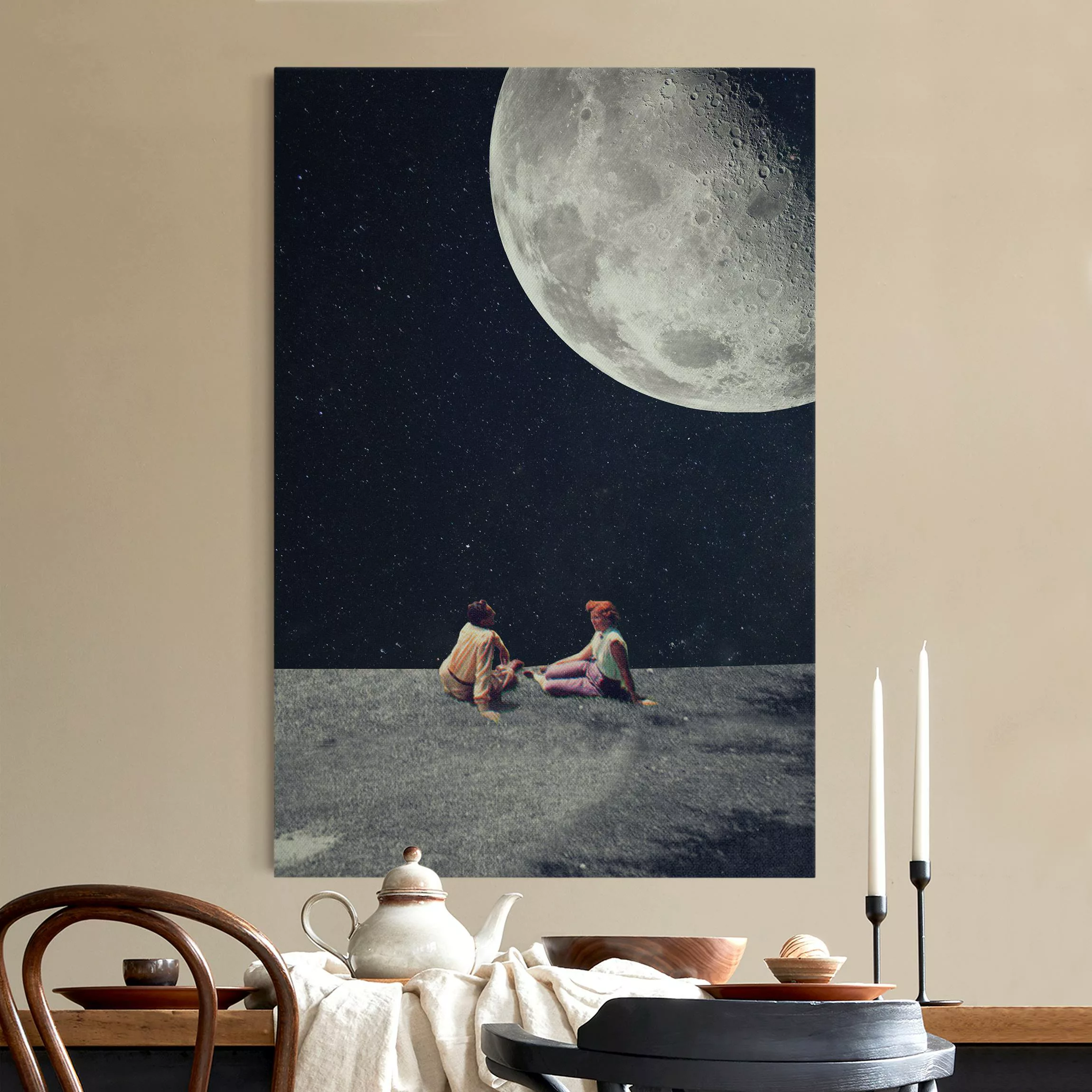 Akustikbild Zweisamkeit im Mondlicht günstig online kaufen