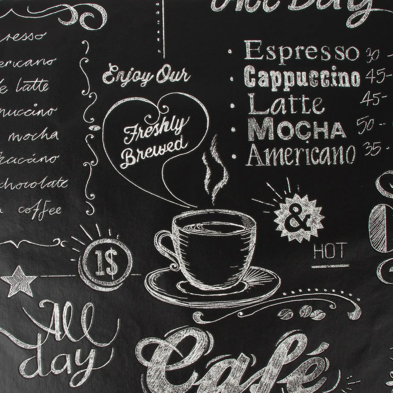 Superfresco Easy Vliestapete Coffee Shop 10,05 x 0,52 m günstig online kaufen