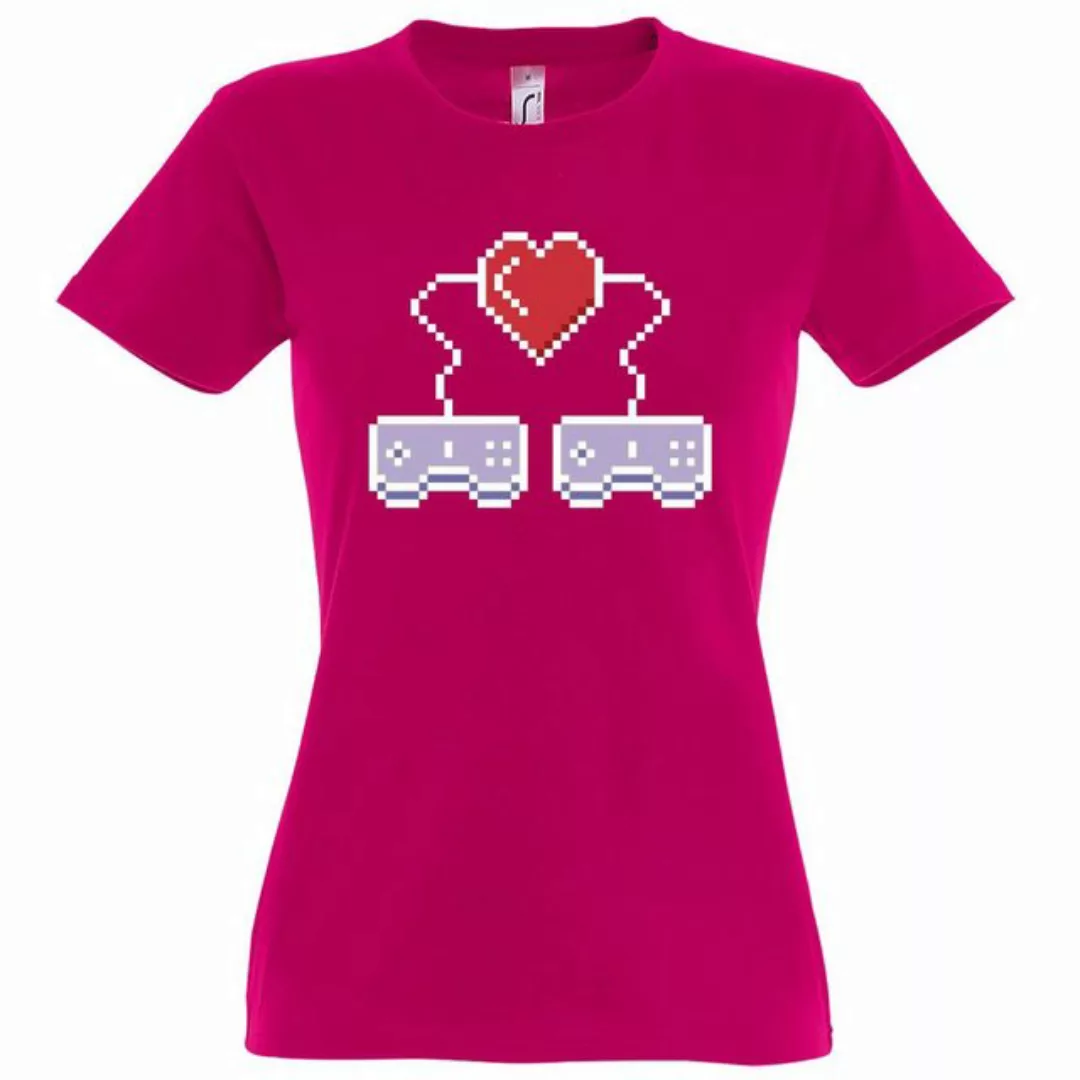 Youth Designz T-Shirt Gamer Love Damen Shirt mit trendigem Frontprint günstig online kaufen