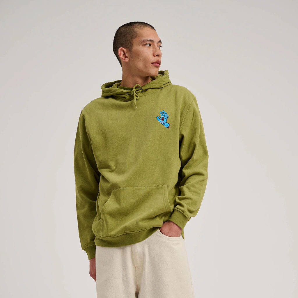 Santa Cruz Kapuzensweatshirt "SCREAMING HAND CHEST HOOD" günstig online kaufen
