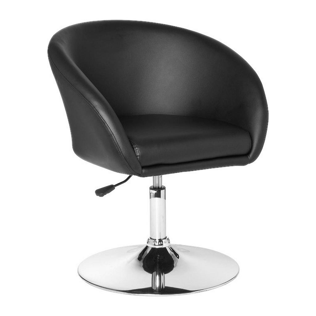 Design Relaxsessel Loungesessel Kunstleder Cocktailsessel schwarz | Sessel günstig online kaufen
