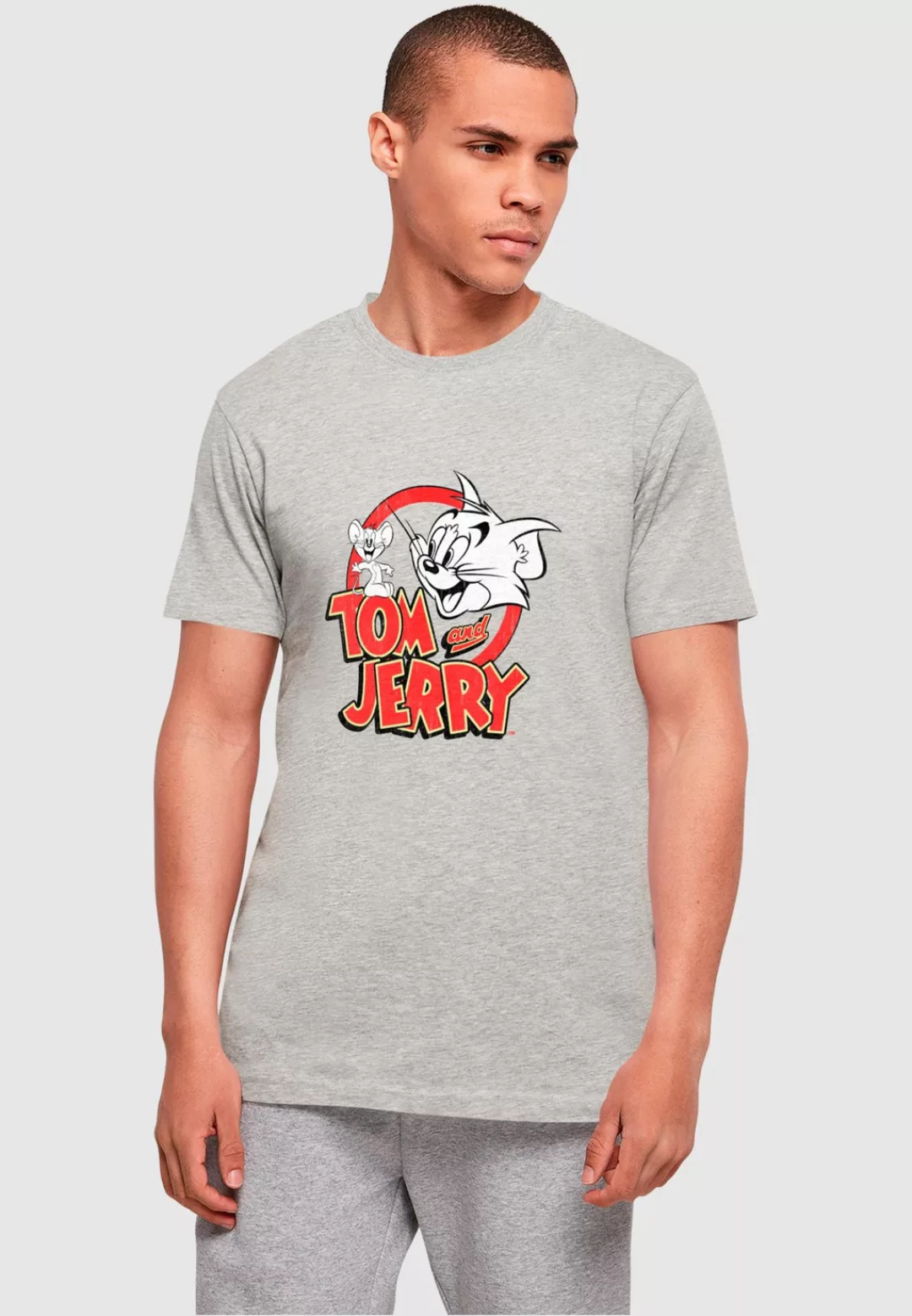 ABSOLUTE CULT T-Shirt "ABSOLUTE CULT Herren Tom and Jerry - Logo T-Shirt", günstig online kaufen