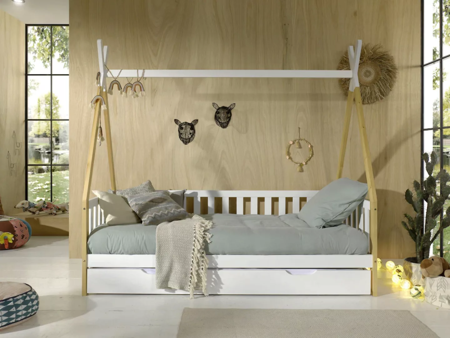Vipack Kinderbett »Tipi« günstig online kaufen
