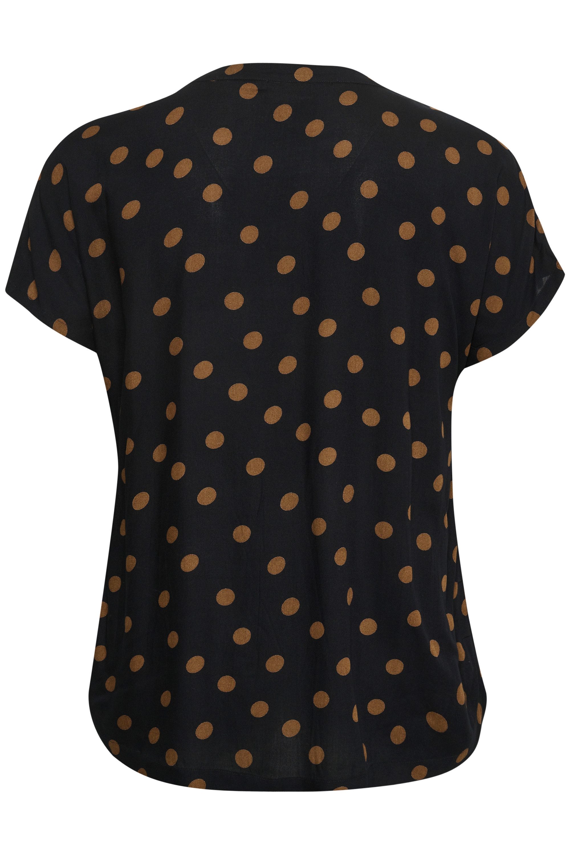 KAFFE Curve Kurzarmbluse Kurzarm-Bluse KCanny Große günstig online kaufen