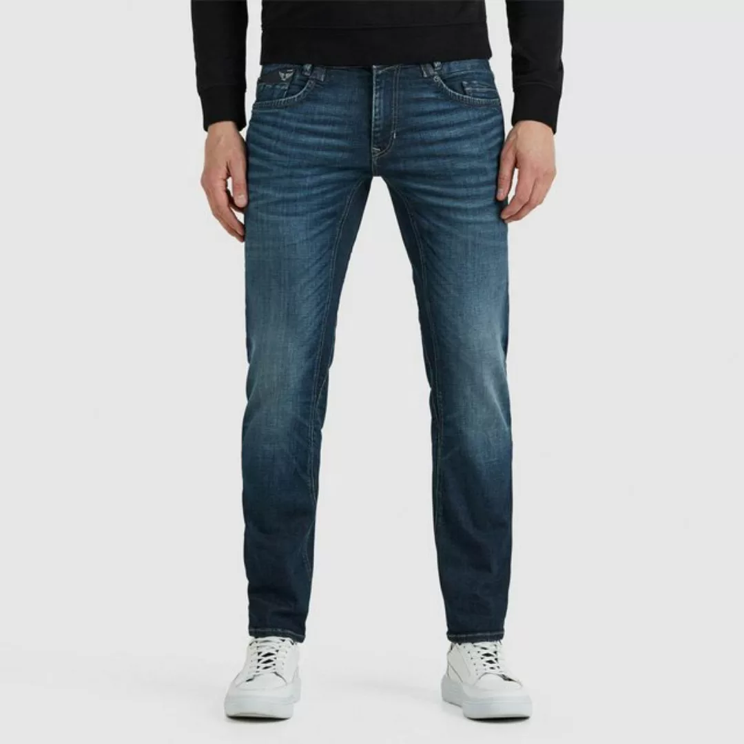 PME Legend Herren Jeans COMMANDER 3.0 - Relaxed Fit - Blau - Deep Blue Fini günstig online kaufen