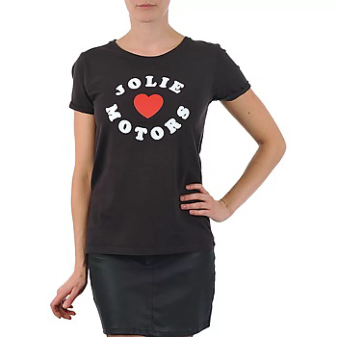 Kulte  T-Shirt LOUISA JOLIEMOTOR 101954 NOIR günstig online kaufen