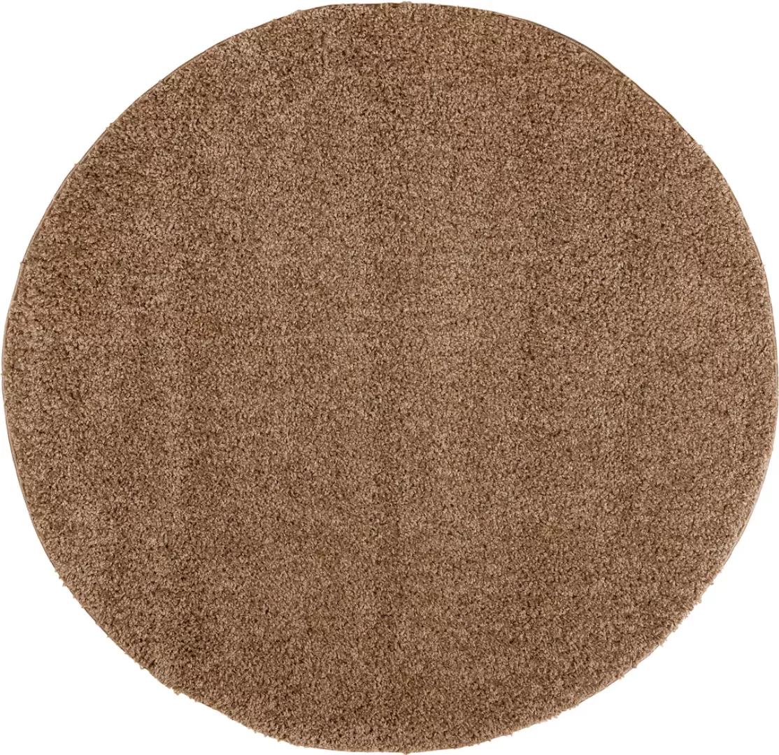 my home Teppich Shaggy 30, rund, günstig online kaufen