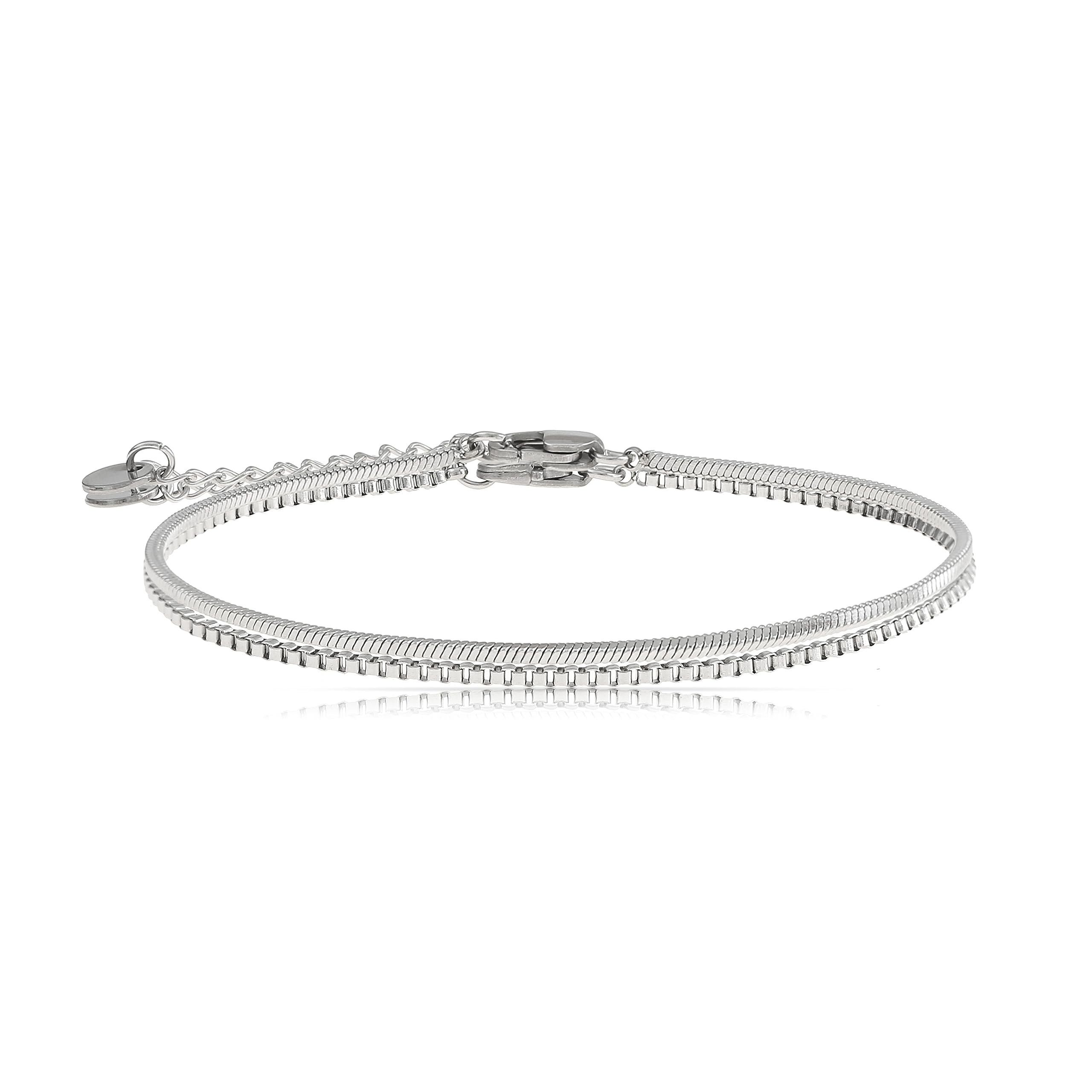 Made by Nami Edelstahlarmband Silber oder günstig online kaufen