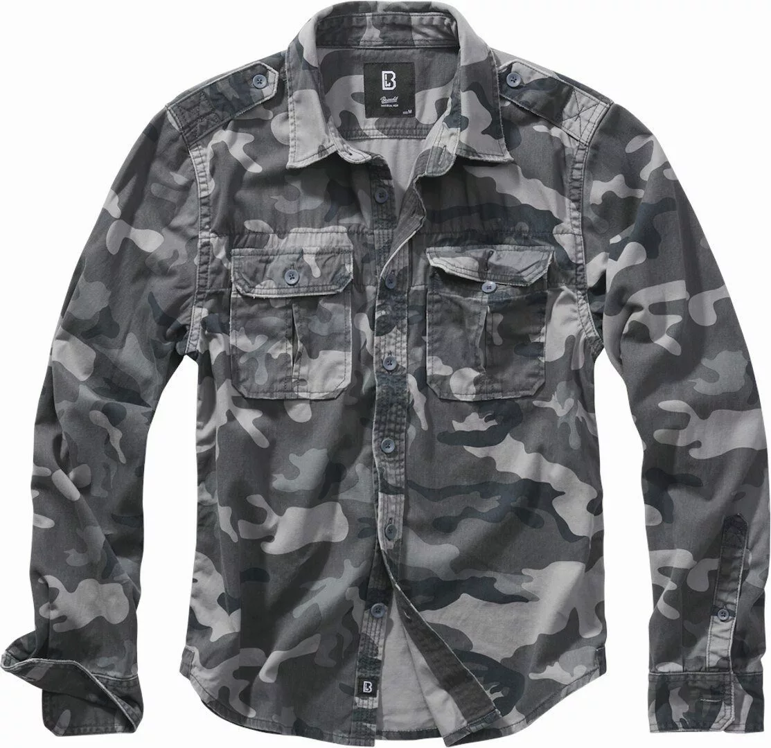 Brandit Outdoorhemd Vintage Longsleeve Hemd günstig online kaufen
