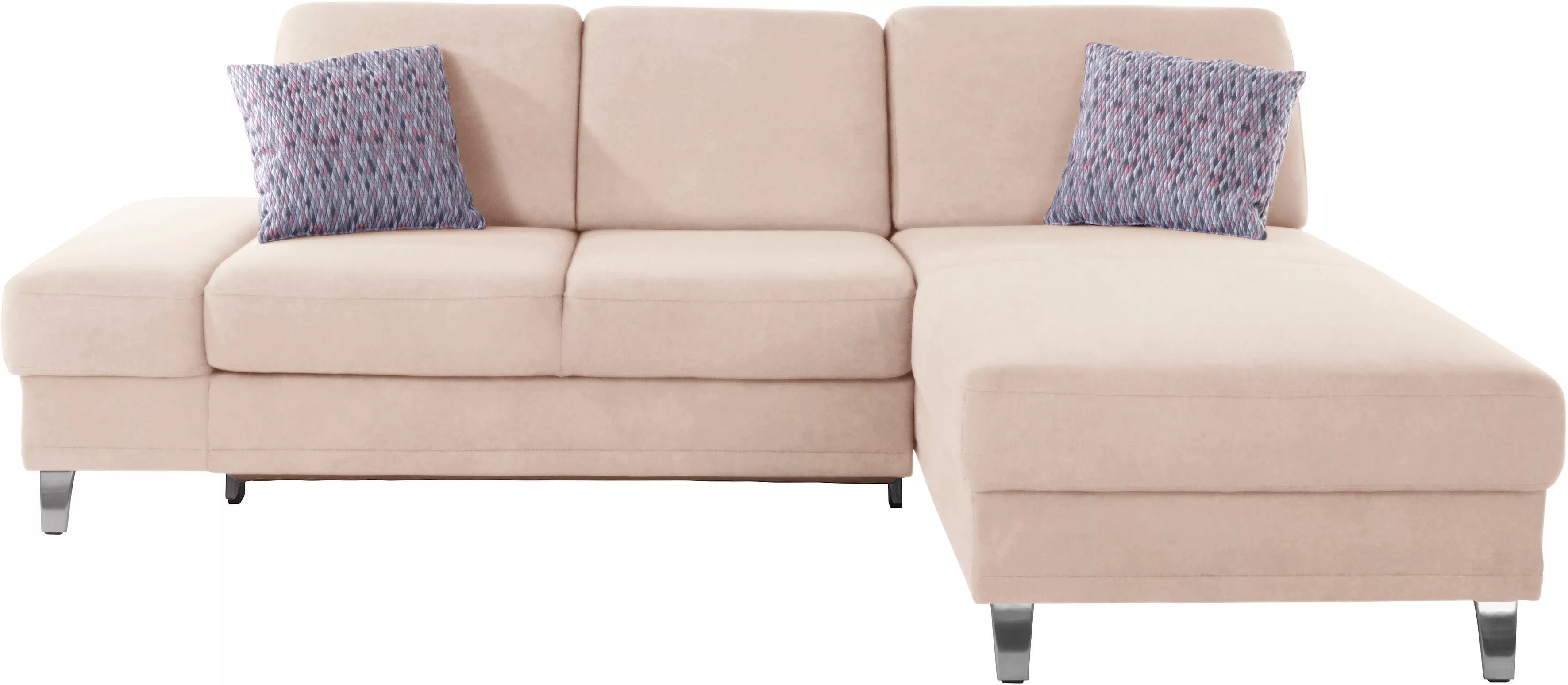 sit&more Ecksofa »Clio L-Form«, wahlweise mit Bettfunktion oder Vorziehsitz günstig online kaufen