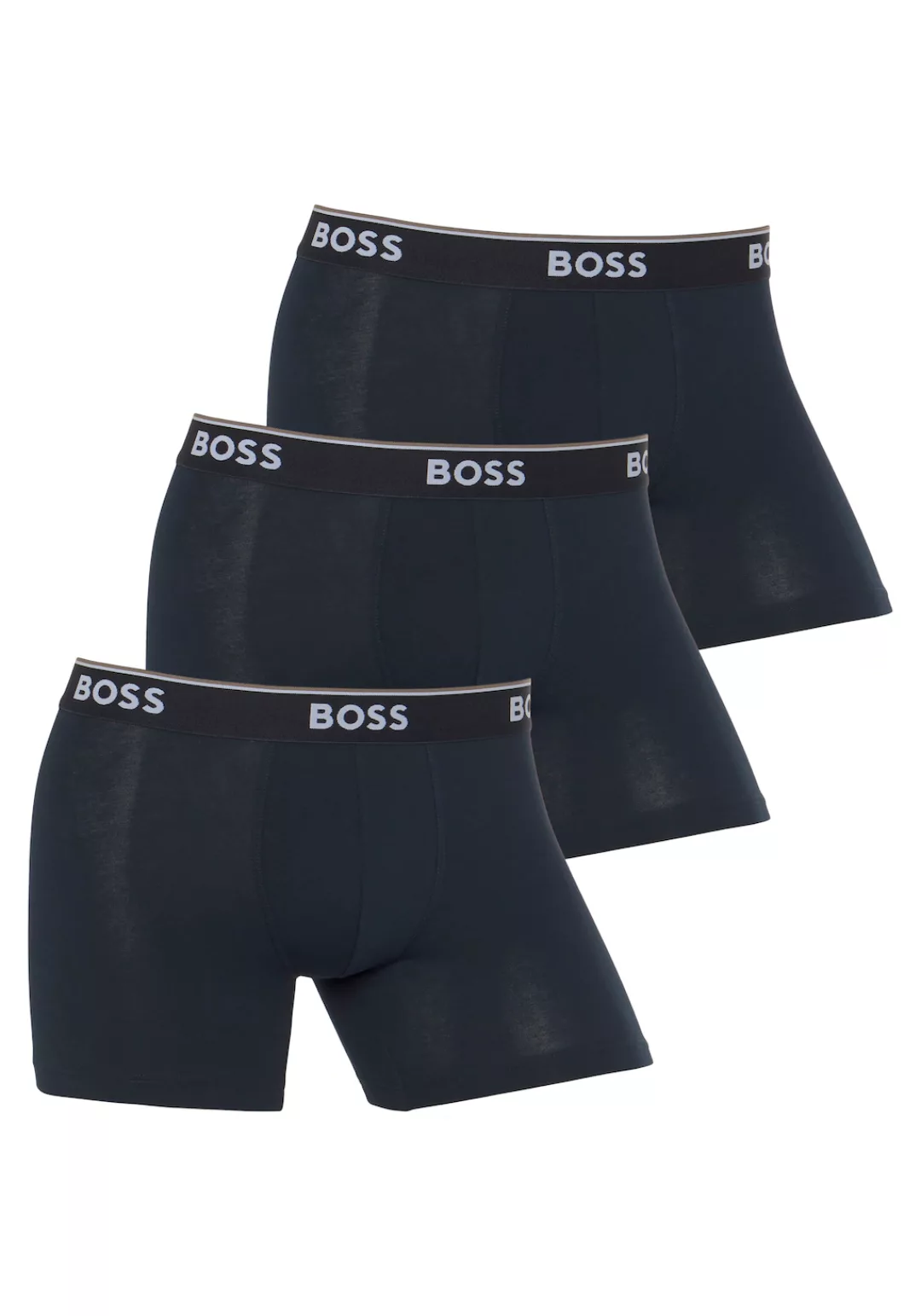 BOSS Langer Boxer "Boxer Brief 3P", (Packung, 3er-Pack), mit farblich passe günstig online kaufen