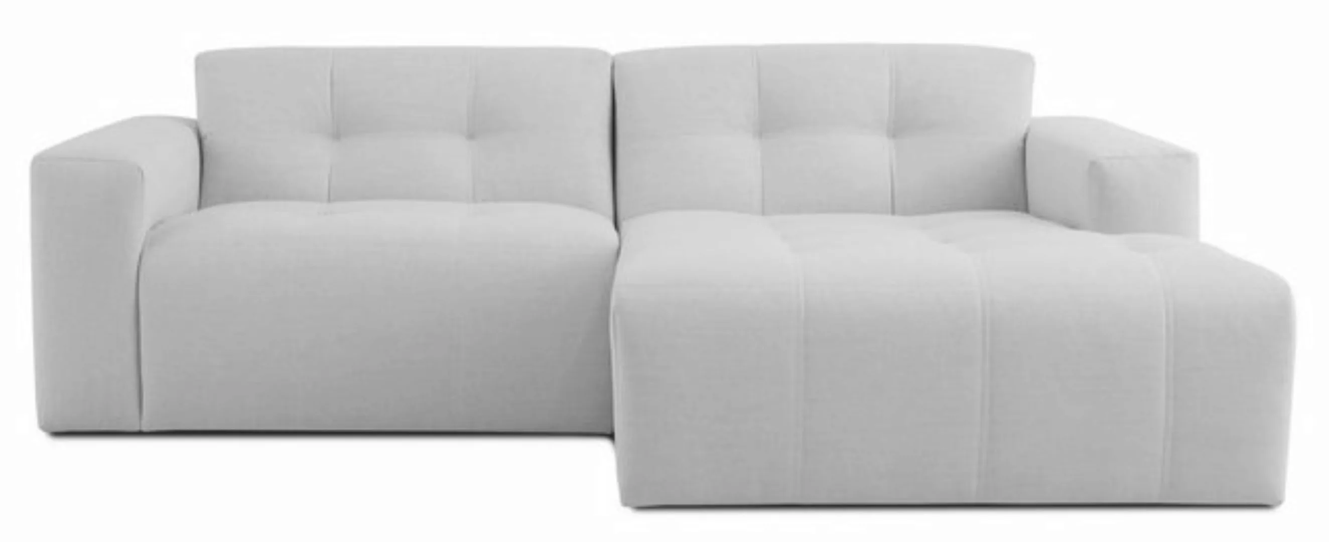 INOSIGN Ecksofa "Tapley", Breite 221 cm, L-Form, Struktur fein, mit Knopfst günstig online kaufen